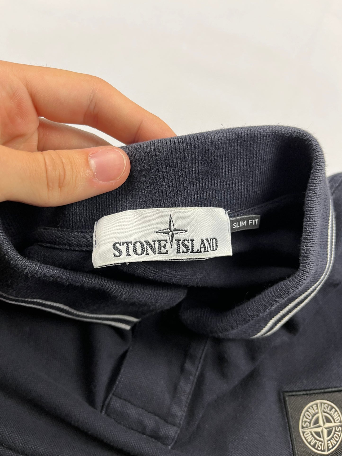 Polo Manga Larga Stone Island