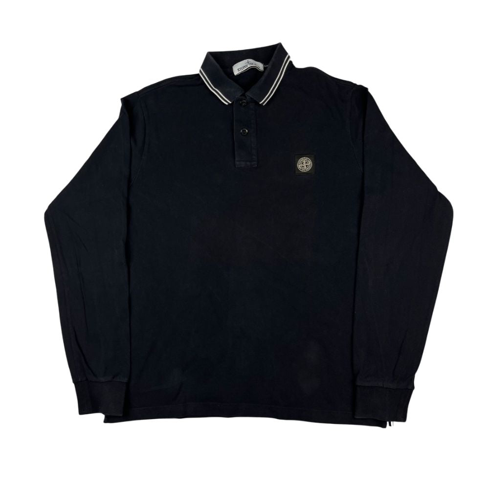 Polo Manga Larga Stone Island