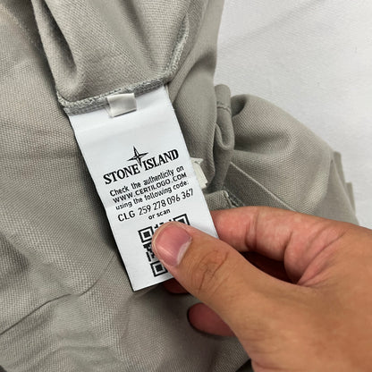 Polo Manga Larga Stone Island - Talla XL