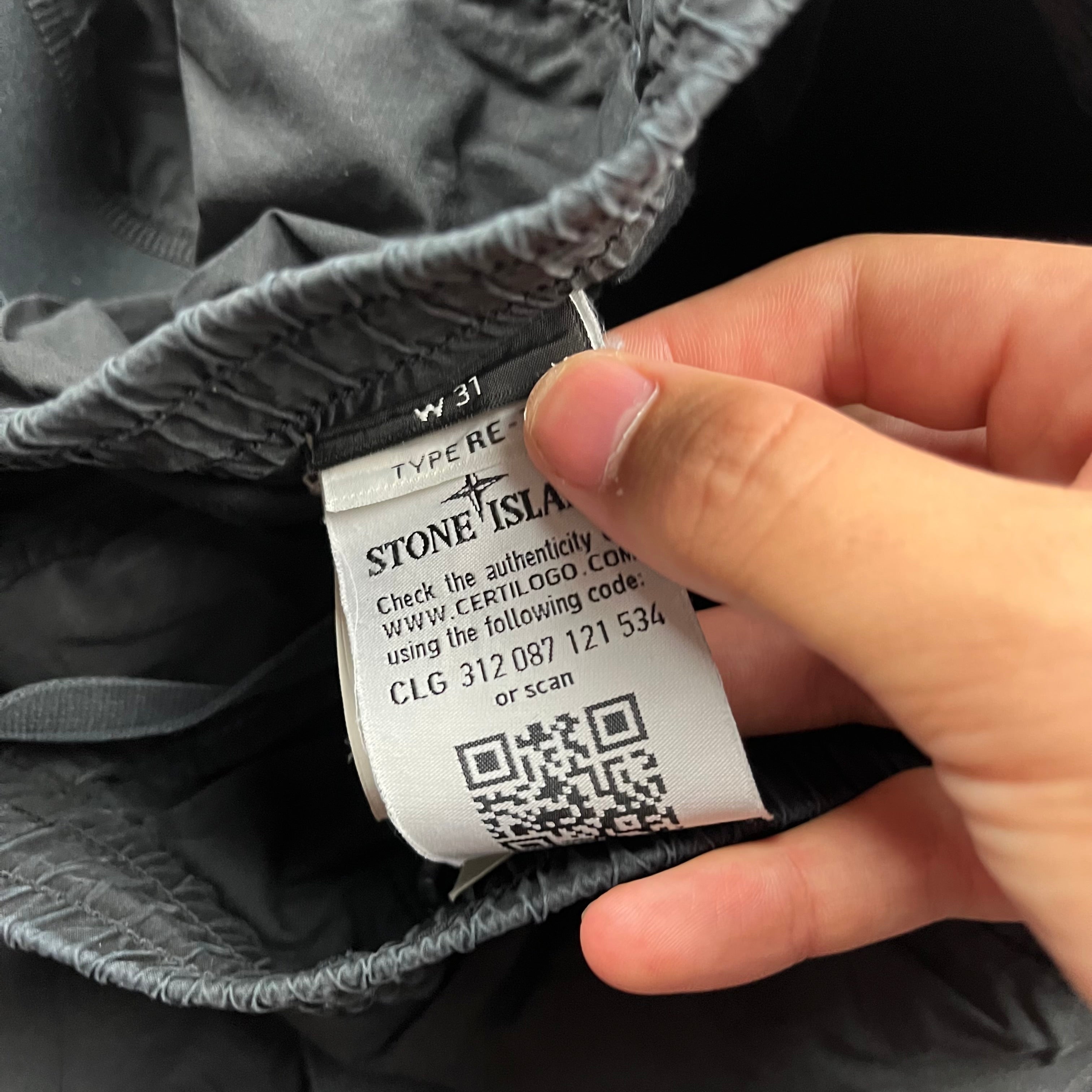 Pantalón Cargo Stone Island - Talla W31