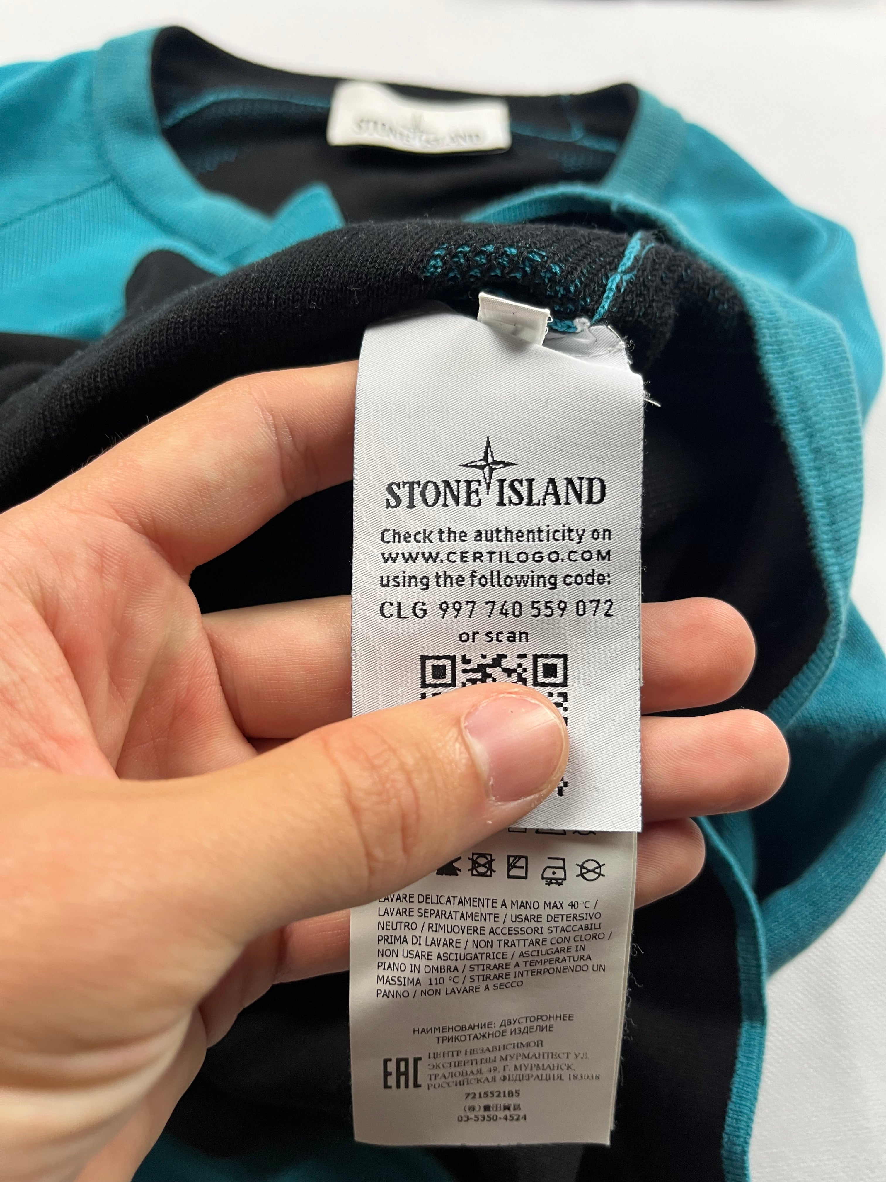 Jersey Stone Island - Talla XXL