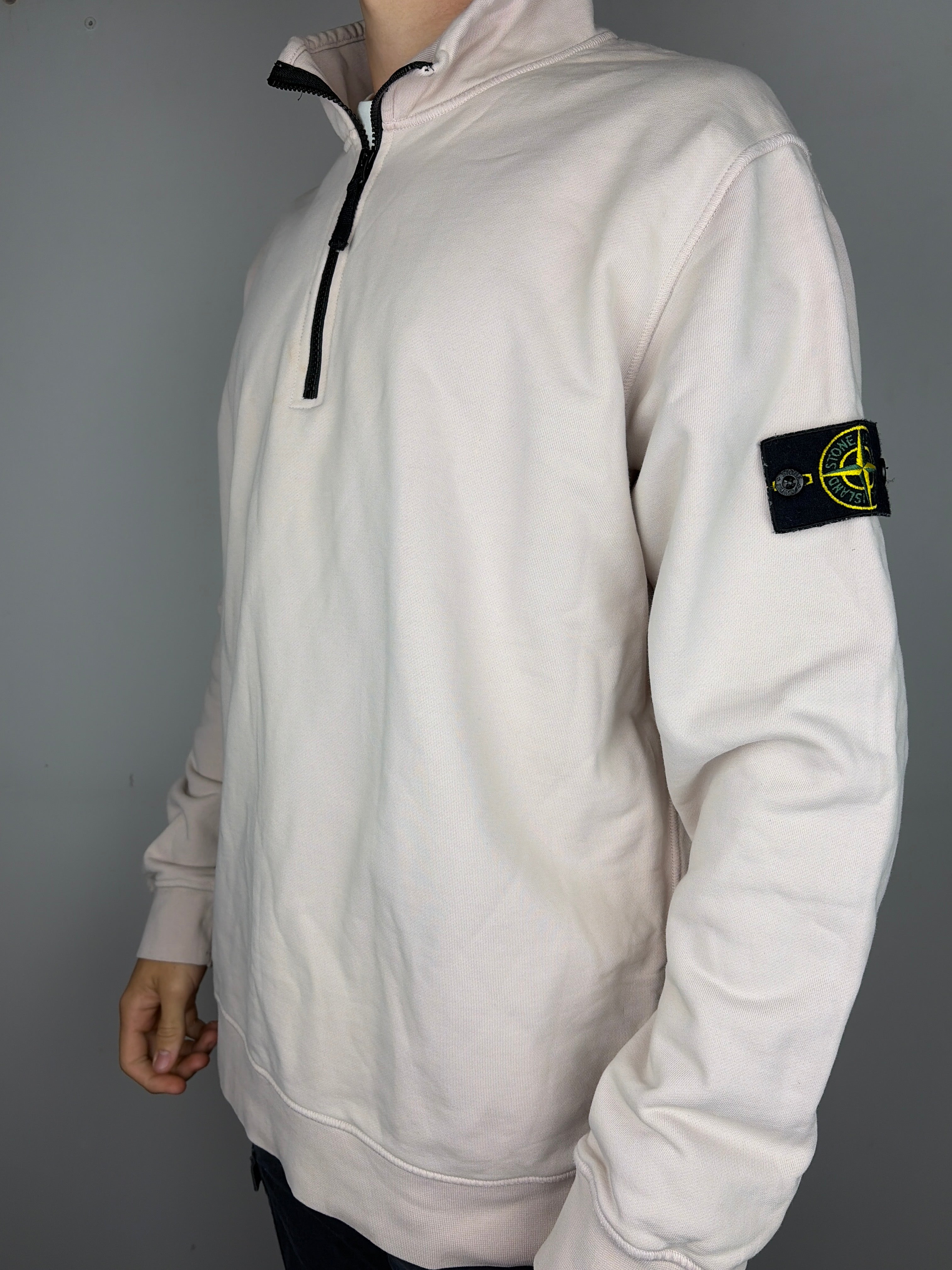 Sudadera Zip Stone Island - Talla XXL