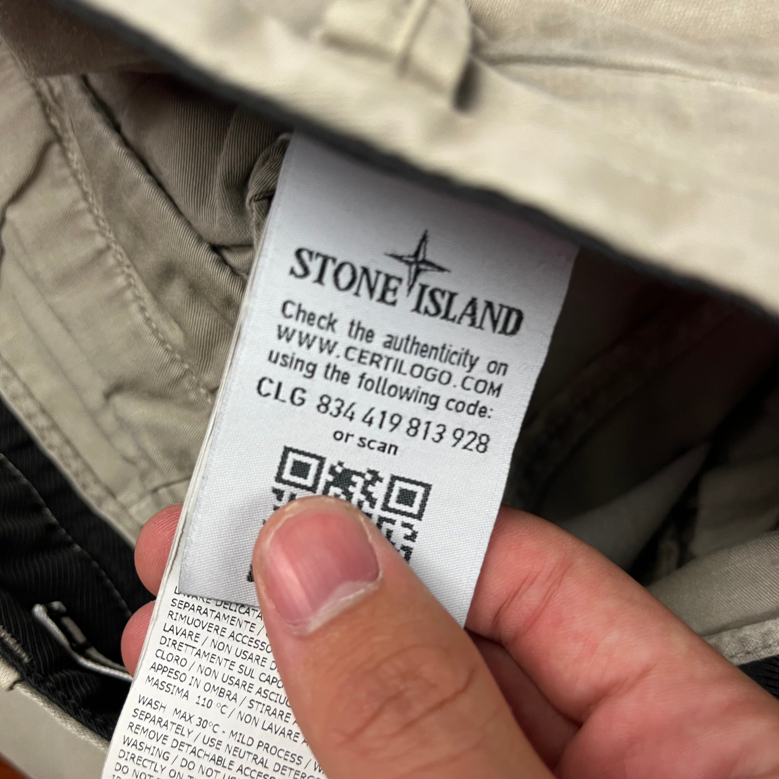 Pantalón Cargo Stone Island - Talla W30