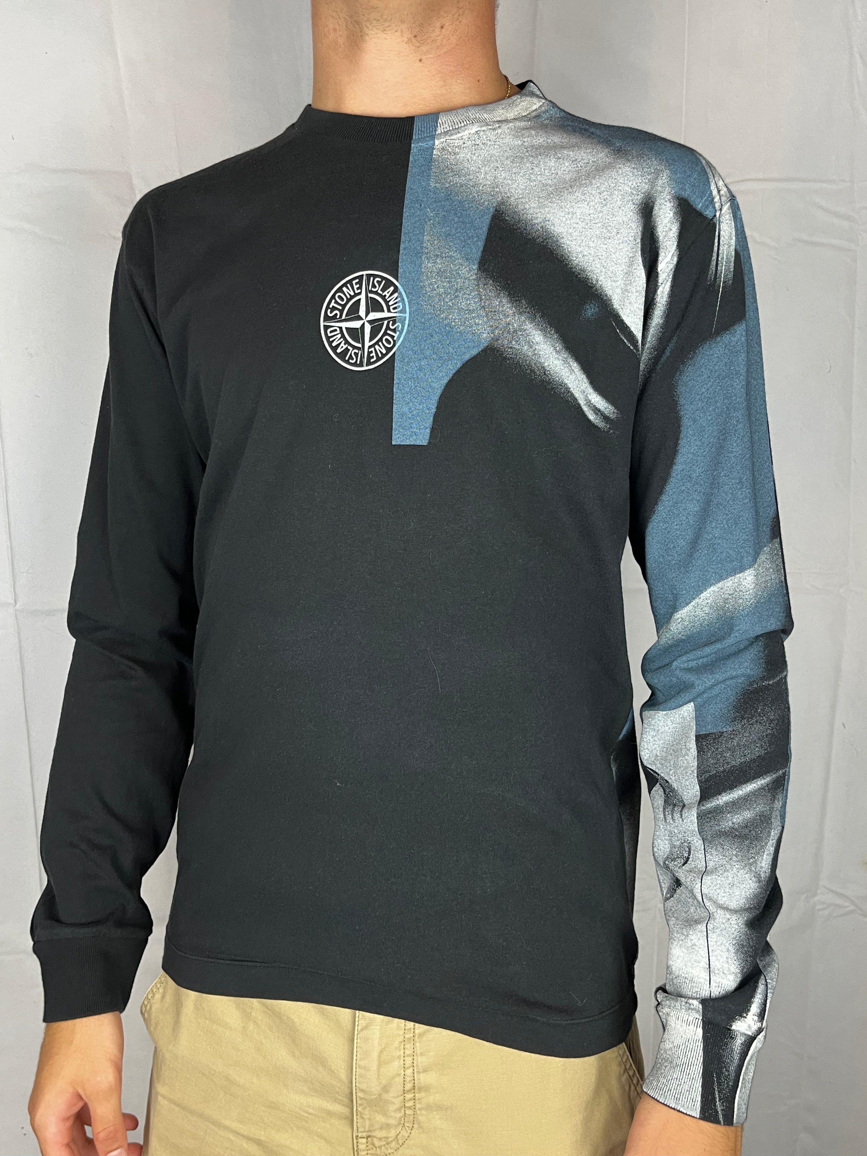Camiseta Manga Larga Stone Island - Talla S