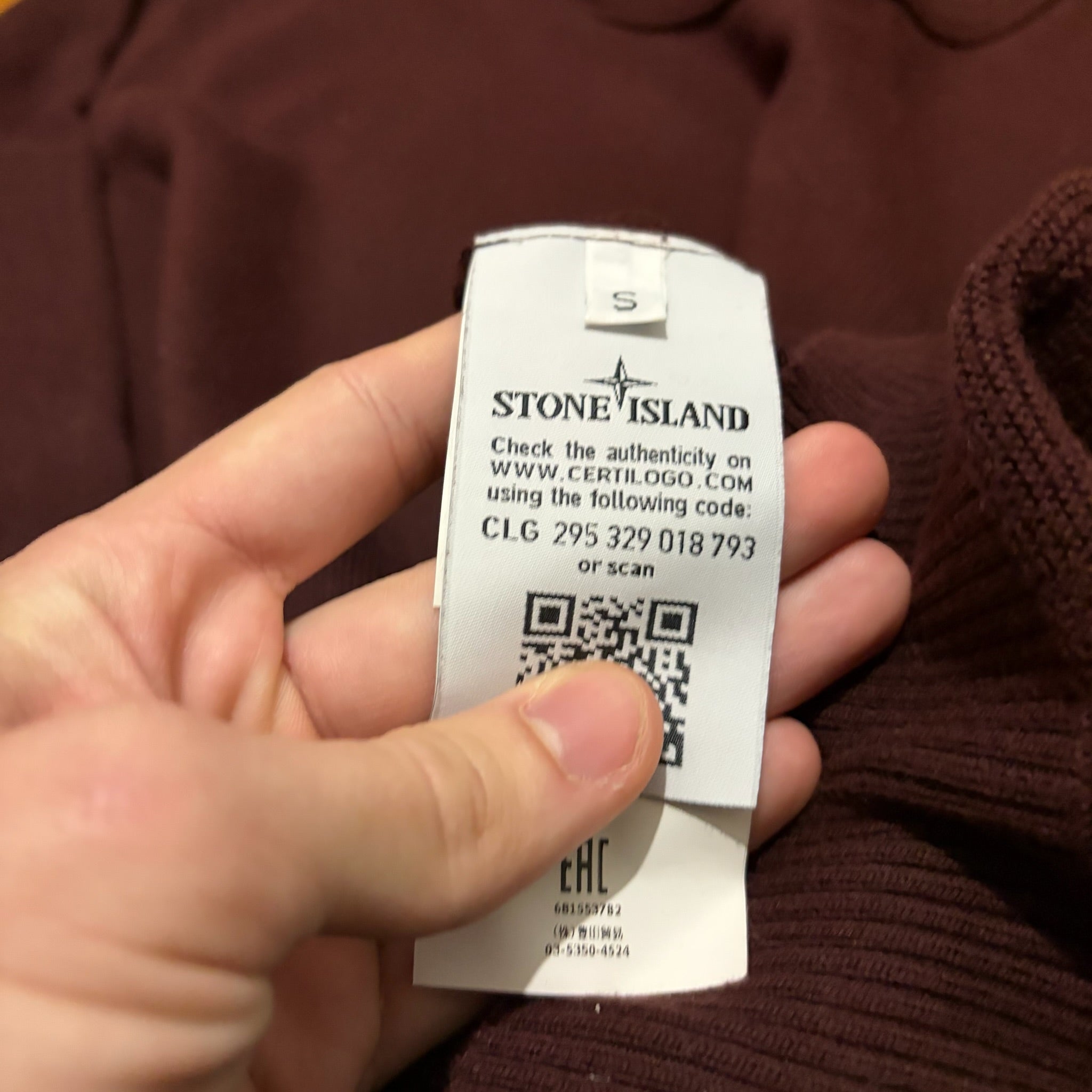 Jersey Stone Island - Talla S