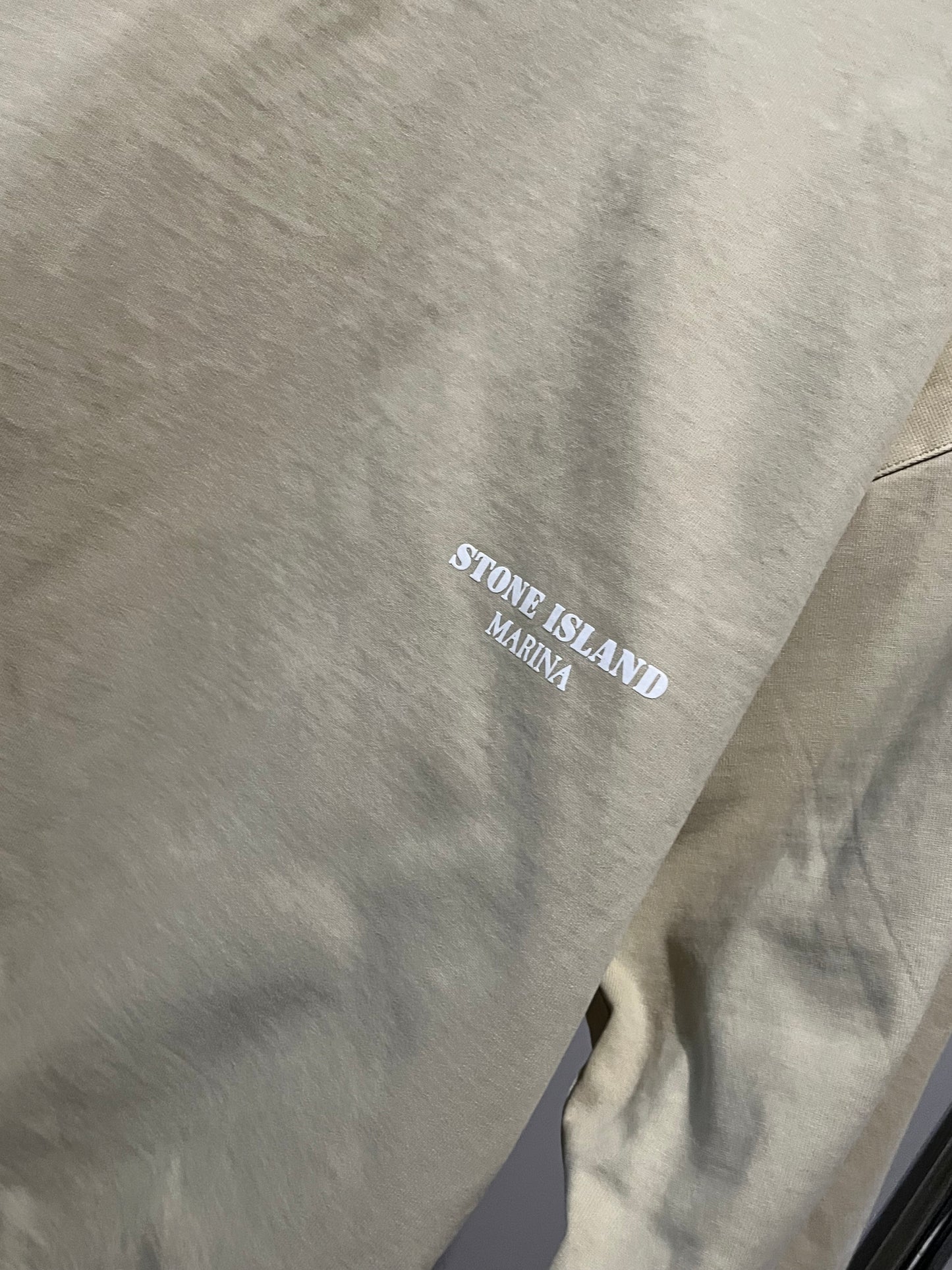 Crewneck Stone Island Marina Crema