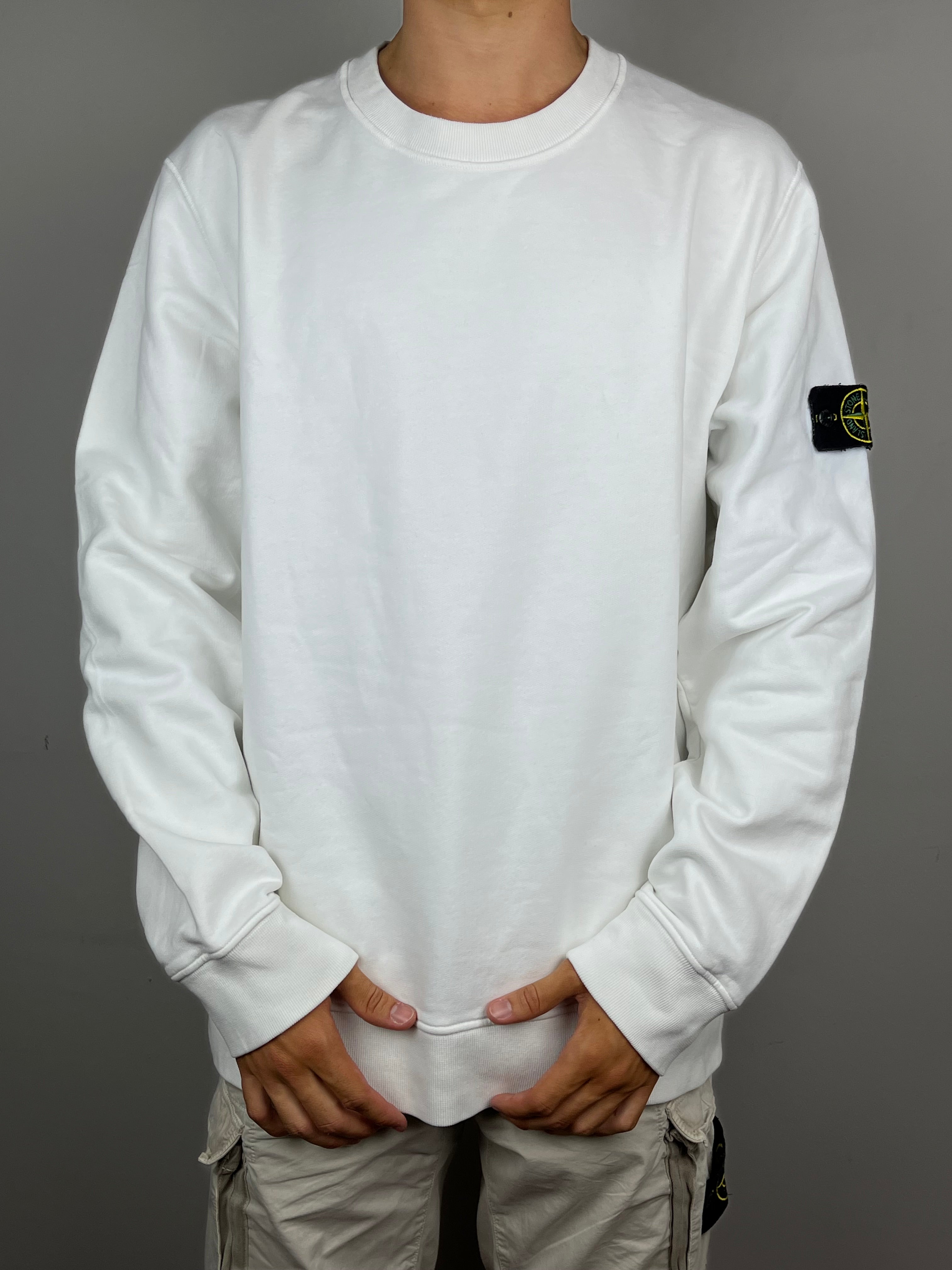 Sudadera sin Capucha Stone Island - Talla XL