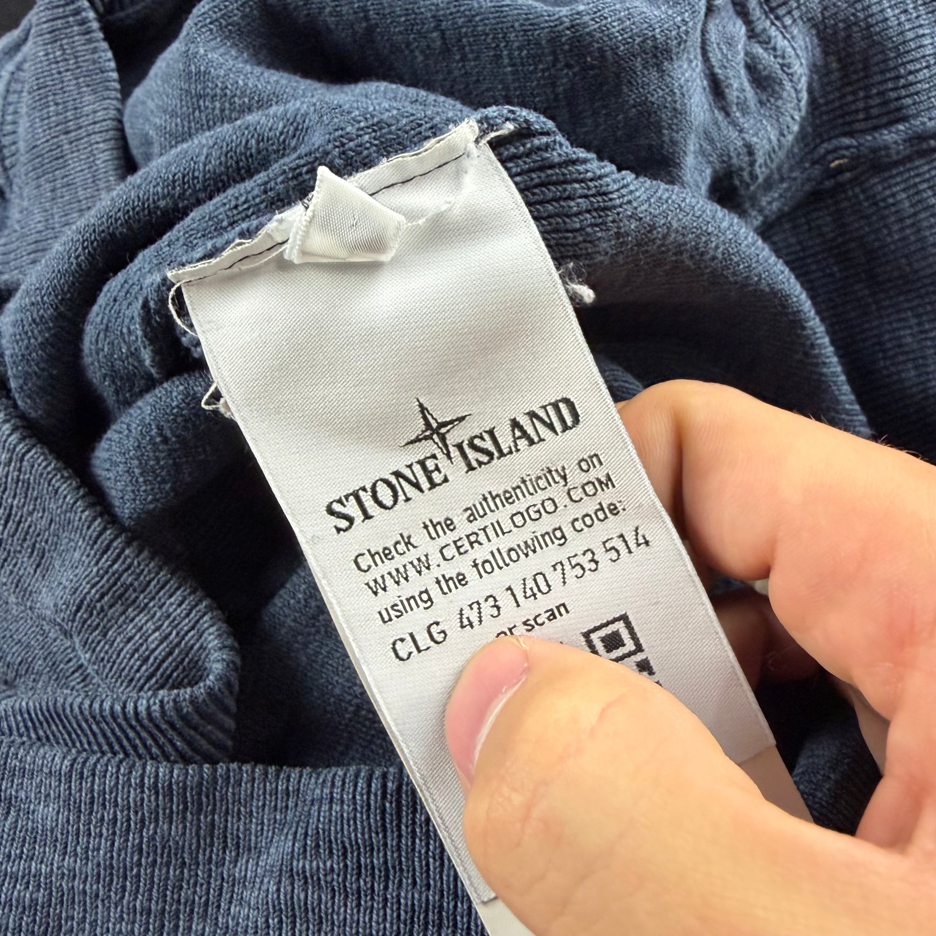 Sudadera con Capucha y Cremallera Stone Island - Talla L