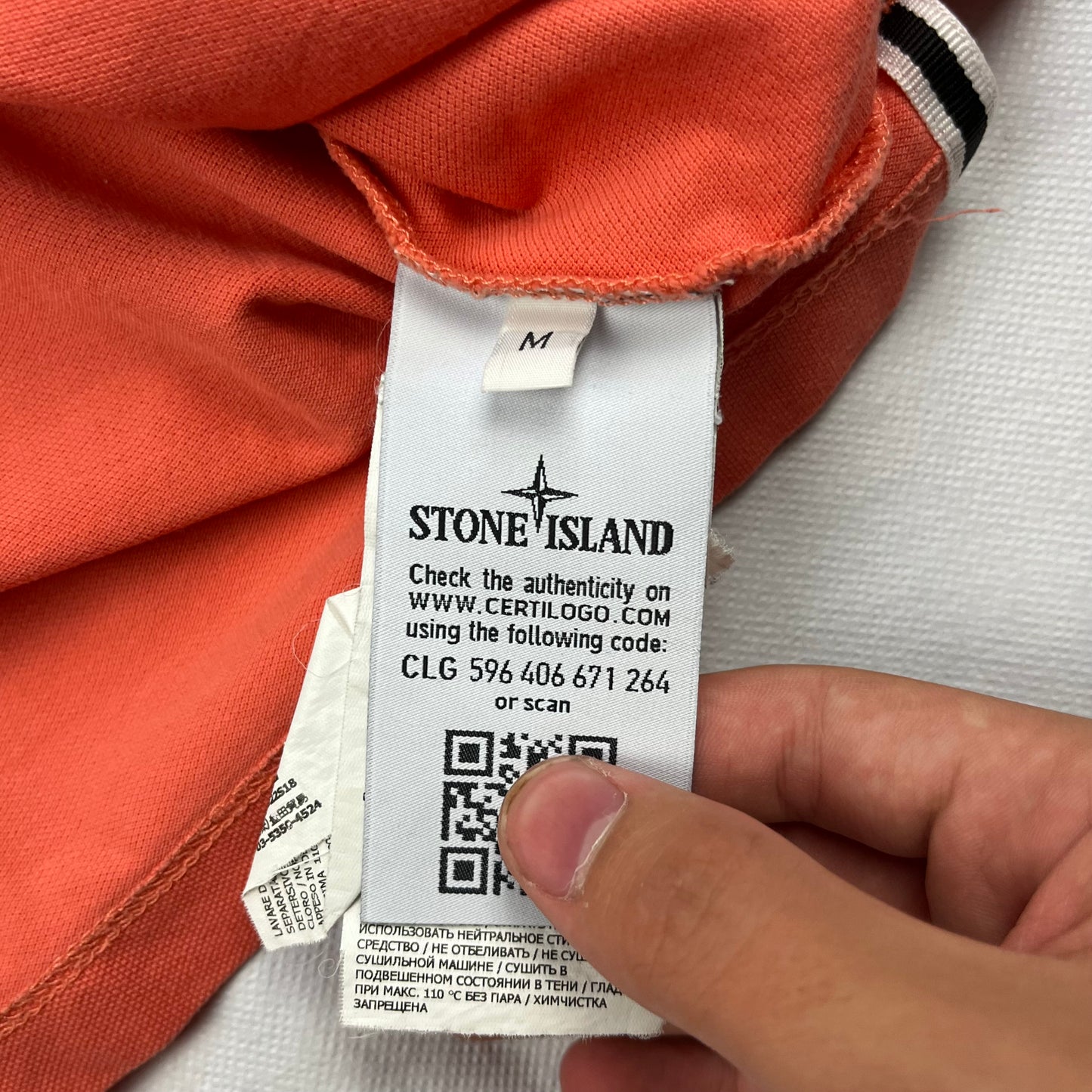 Polo Stone Island - Talla M