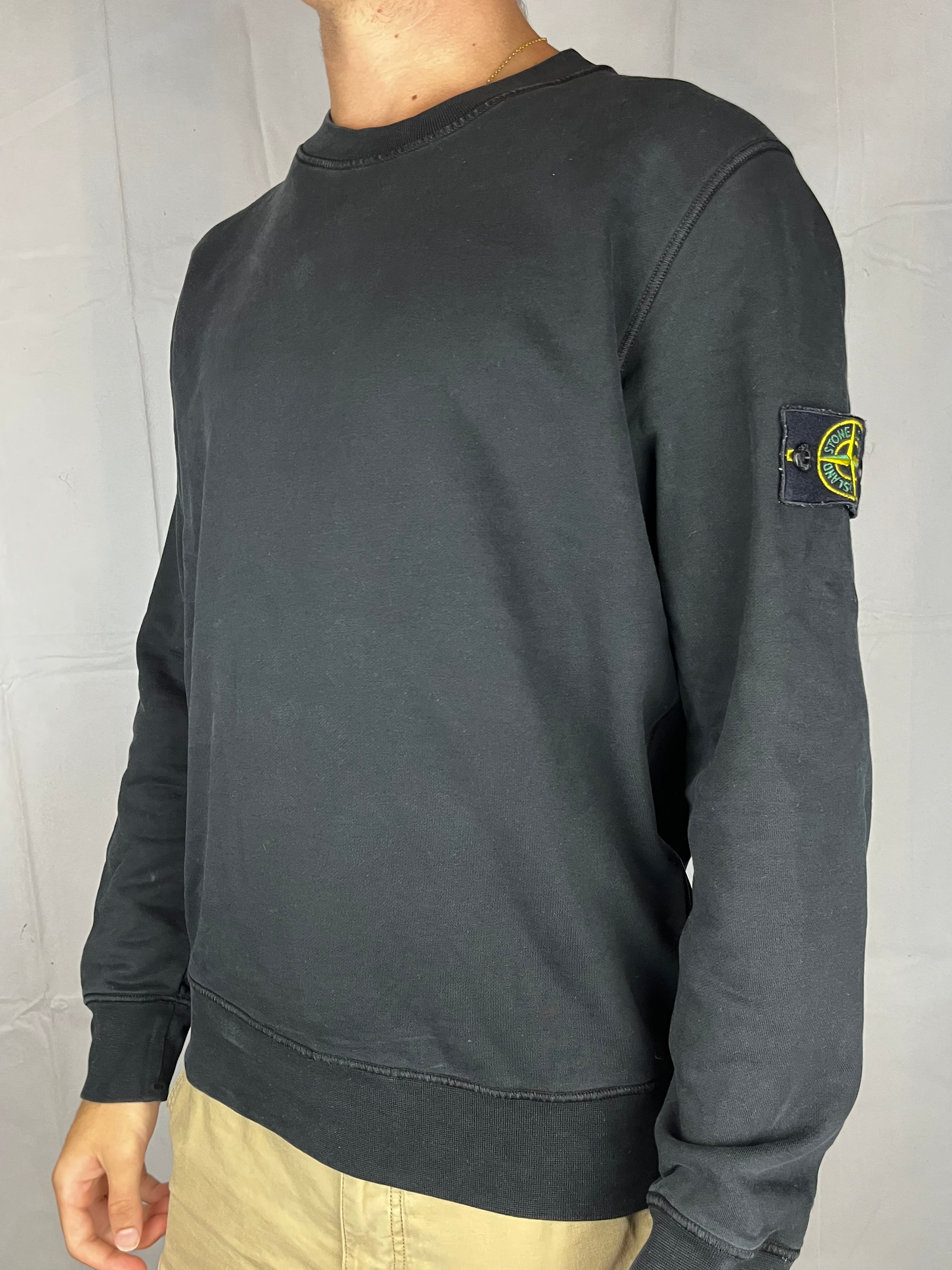 Sudadera sin Capucha Stone Island - Talla M