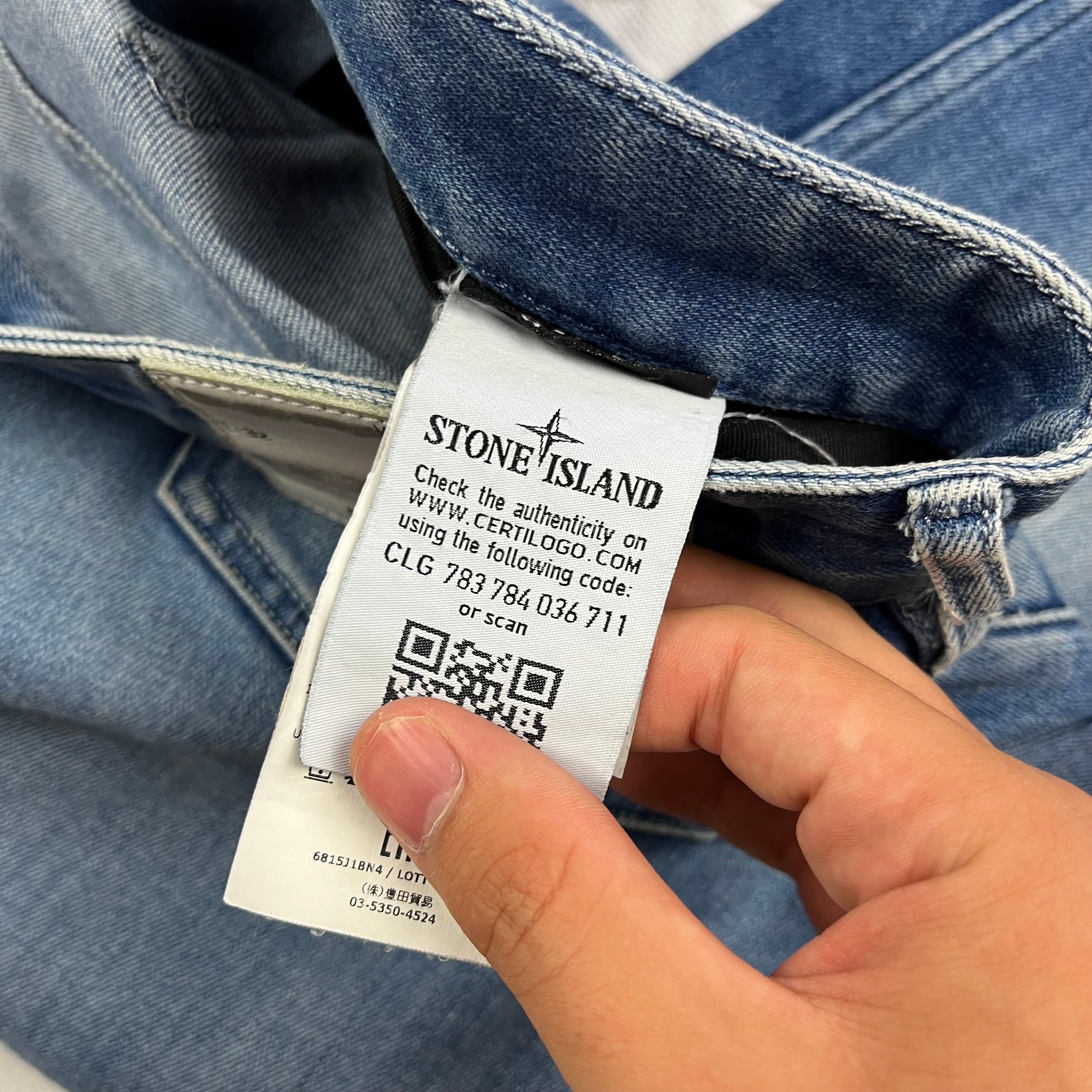 Vaqueros Stone Island - Talla W34