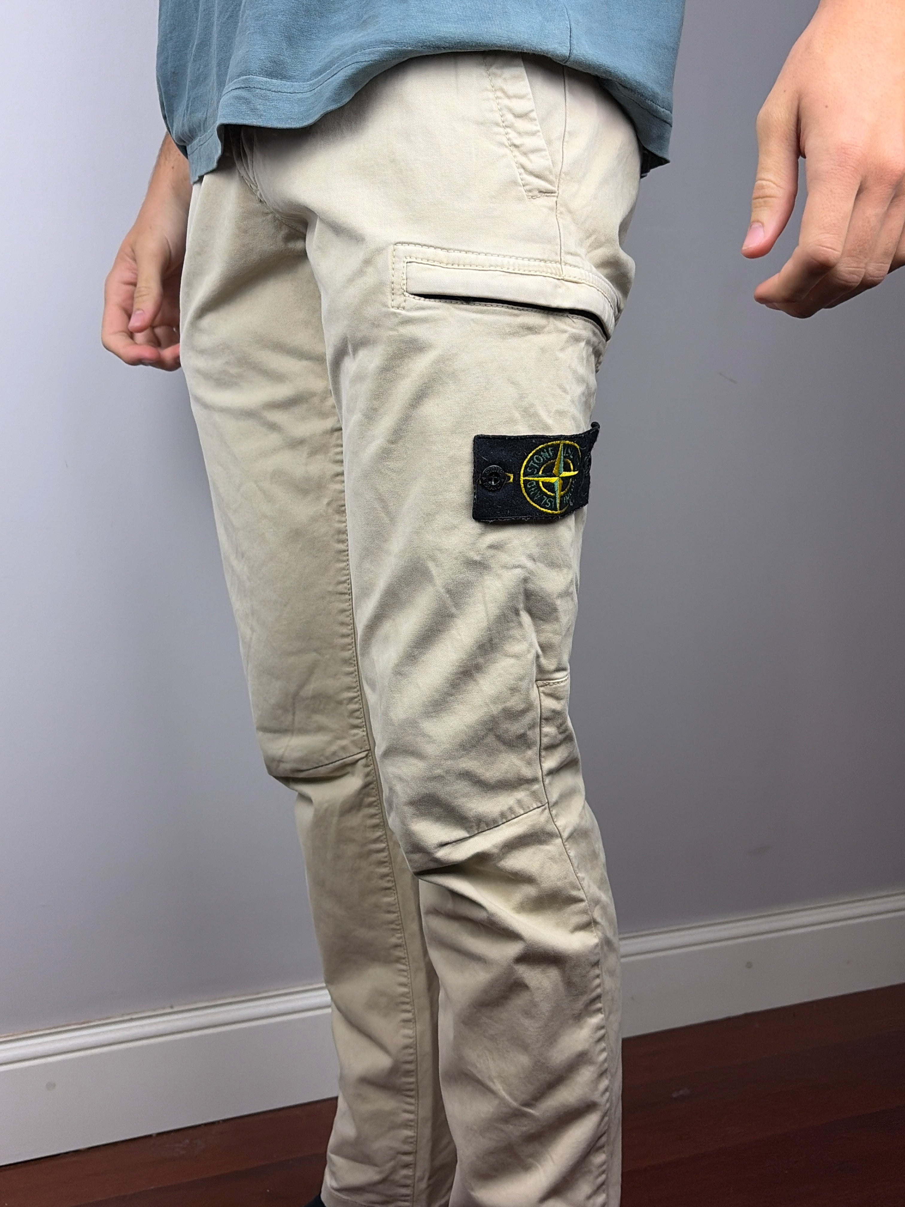 Pantalón Cargo Stone Island - Talla W30