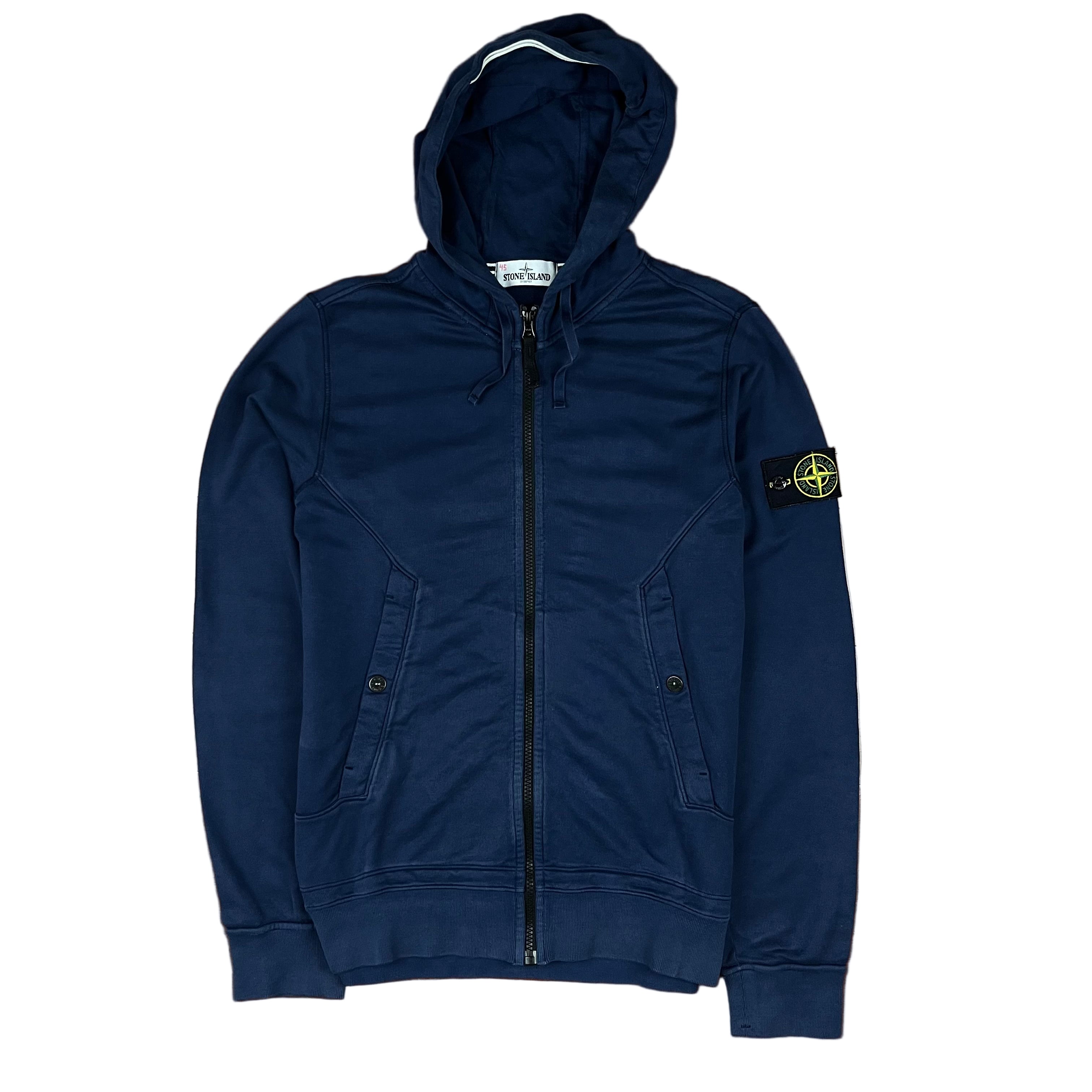 Sudadera Con Capucha y Cremallera Stone Island - Talla M