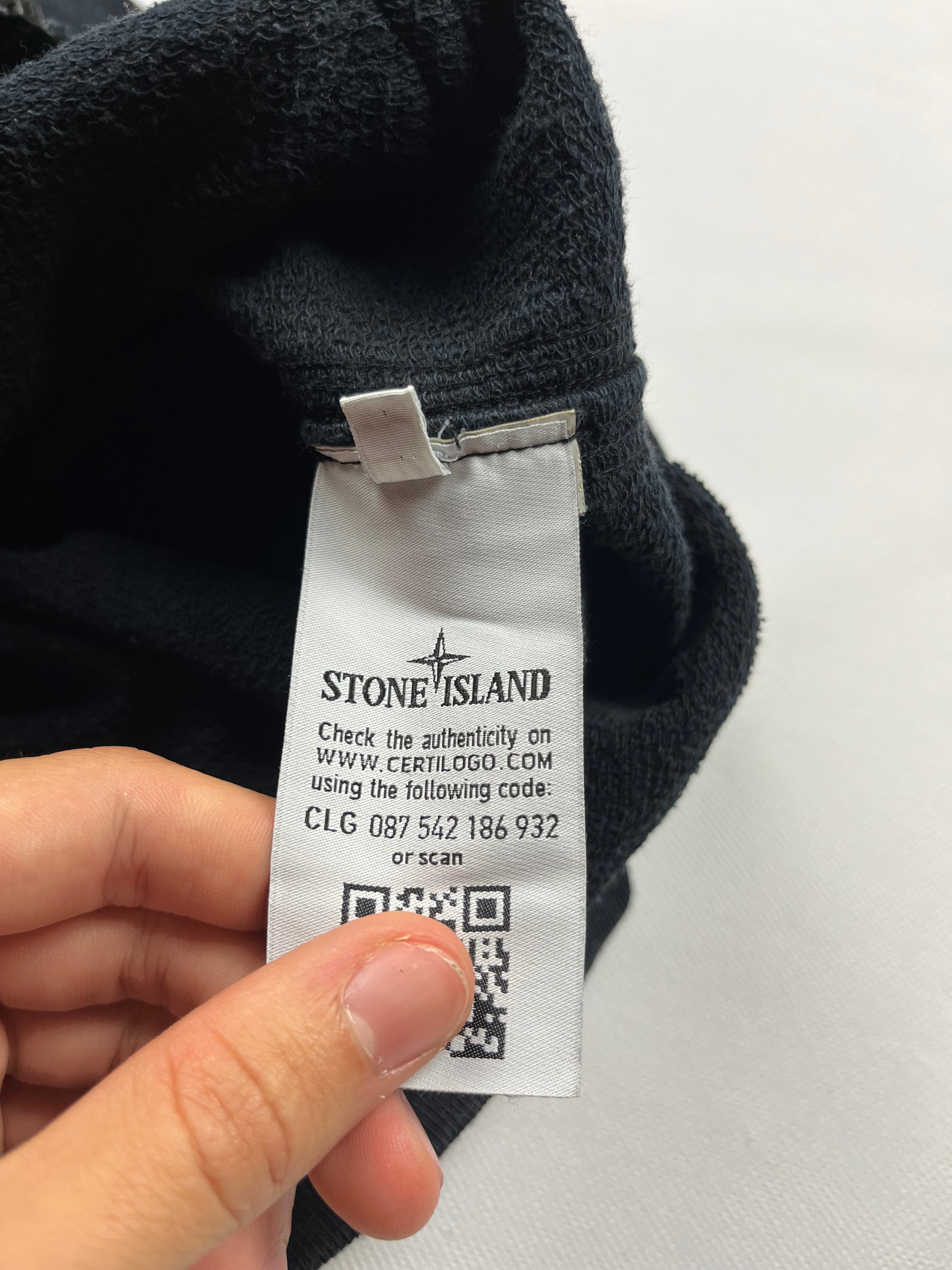 Sudadera con Capucha y Cremallera Stone Island