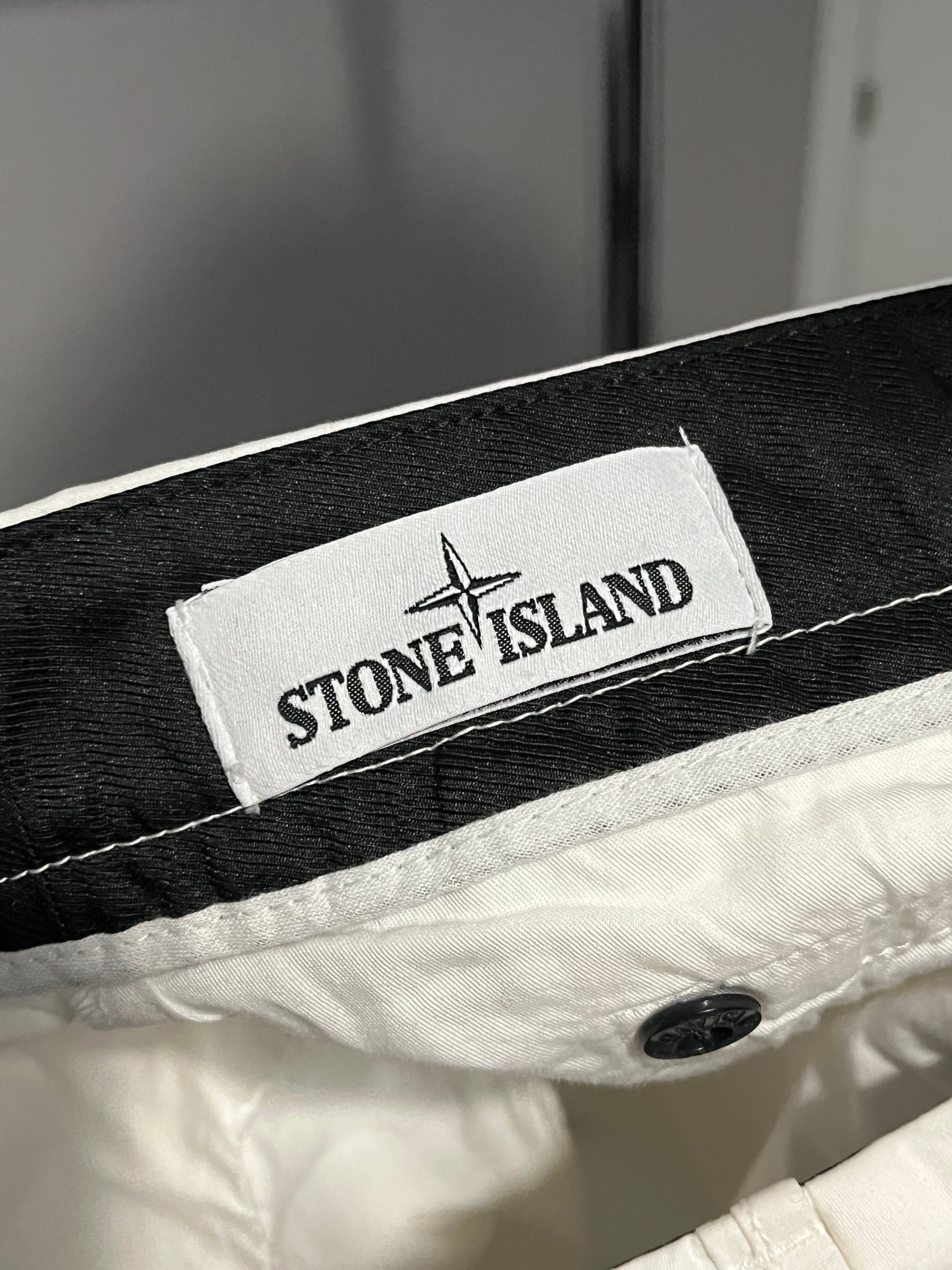 Pantalones Cargo Blancos Stone Island