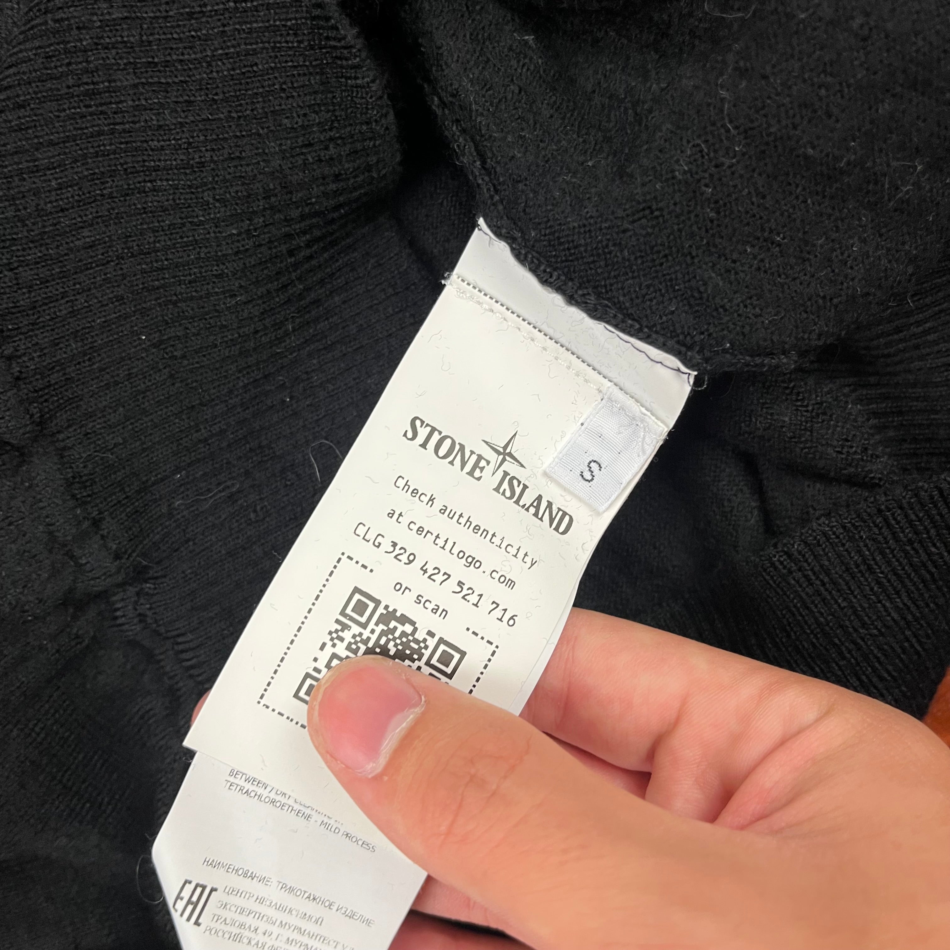 Jersey Cuello Alto Stone Island - Talla S