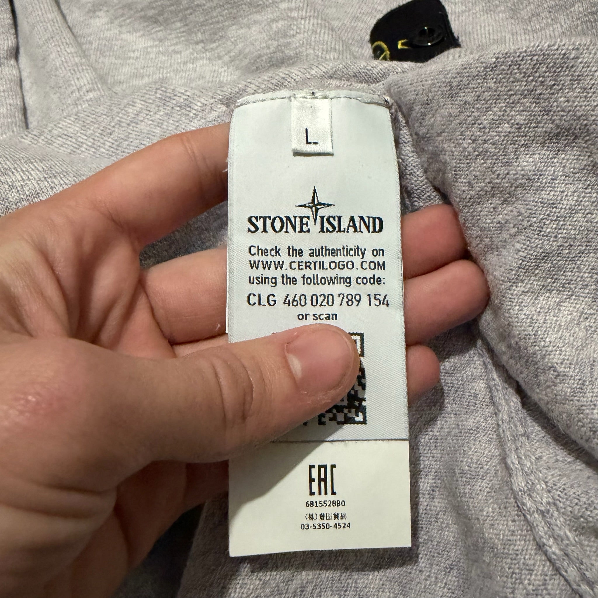 Jersey Stone Island - Talla L