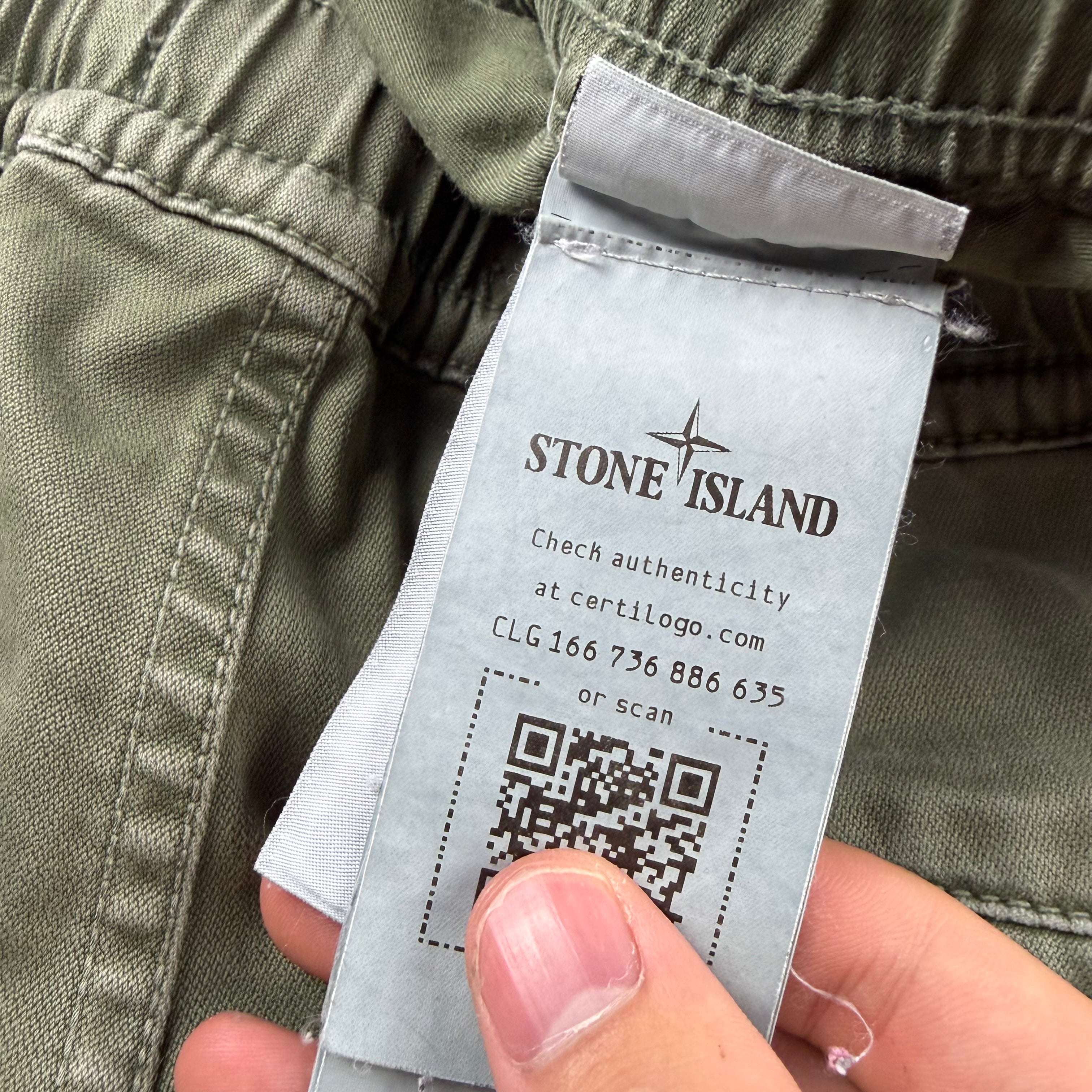 Pantalón Cargo Stone Island - Talla W29