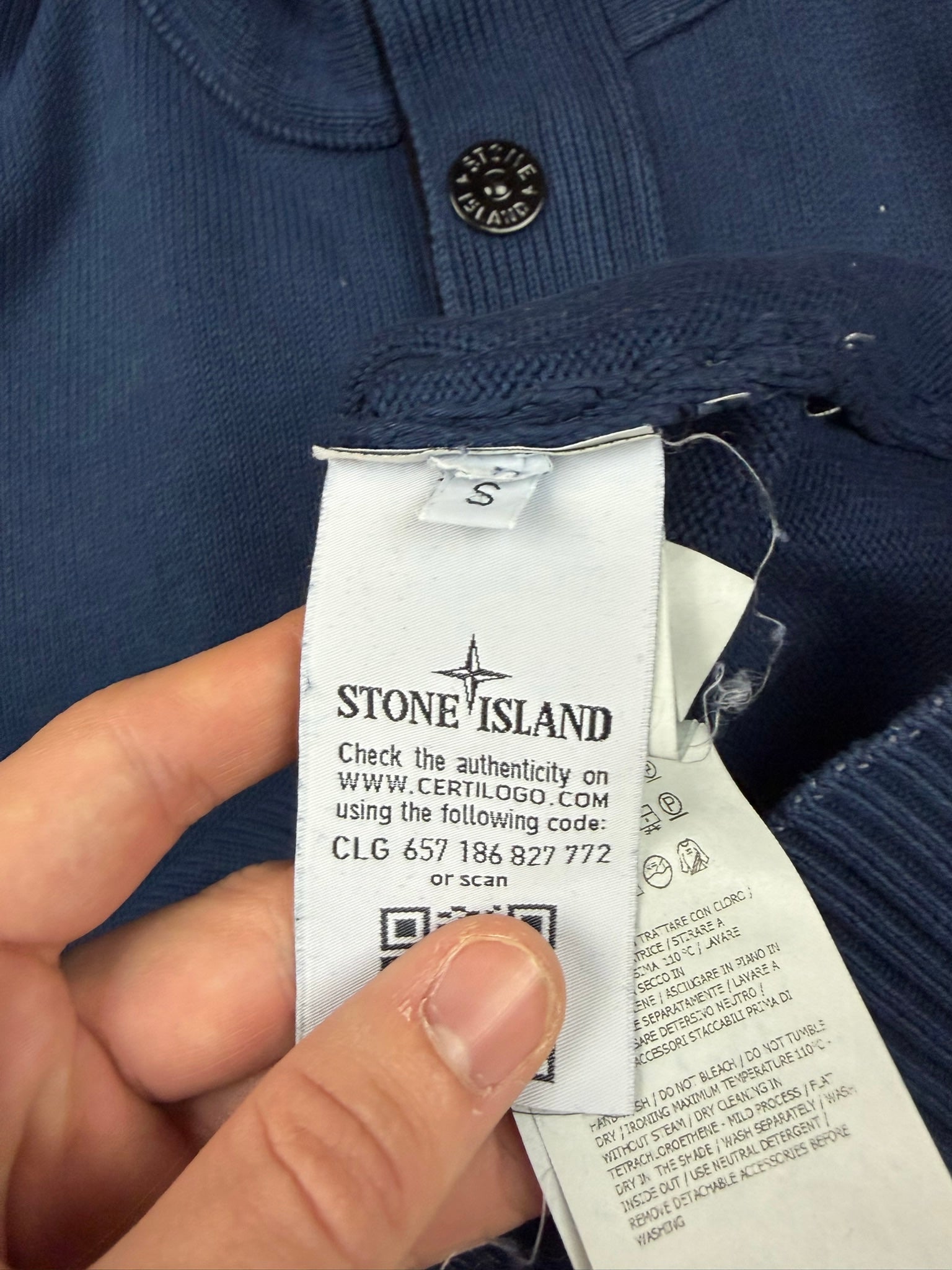 Jersey Stone Island - Talla S