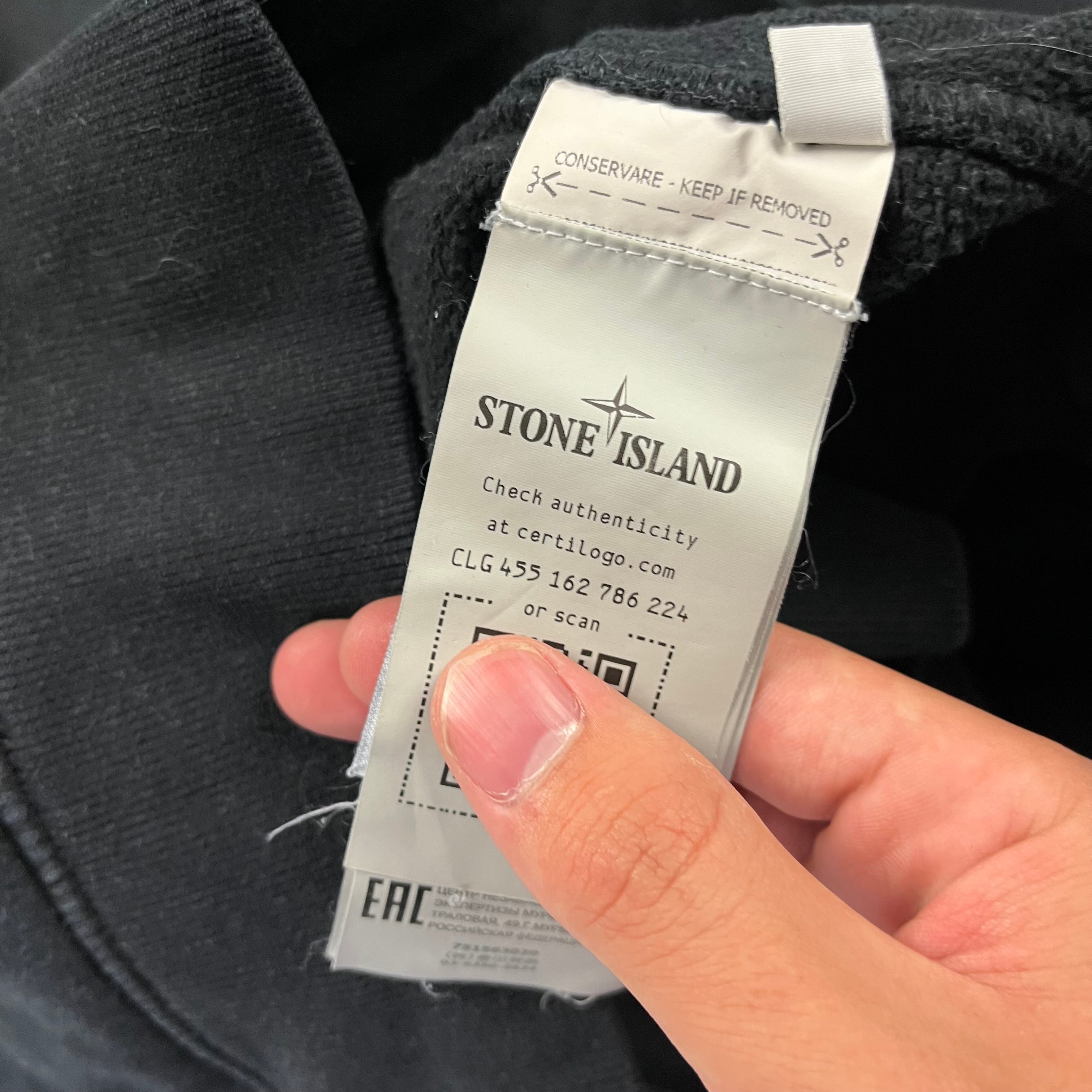 Sudadera sin Capucha Stone Island - Talla M