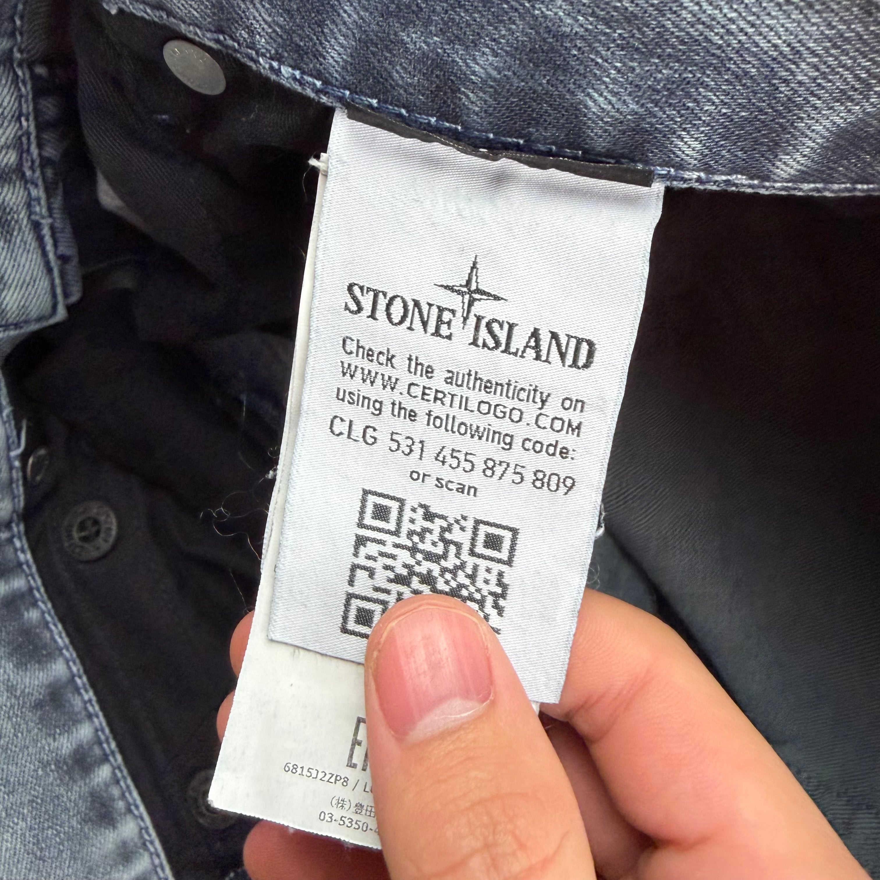 Vaqueros Stone Island - Talla W30