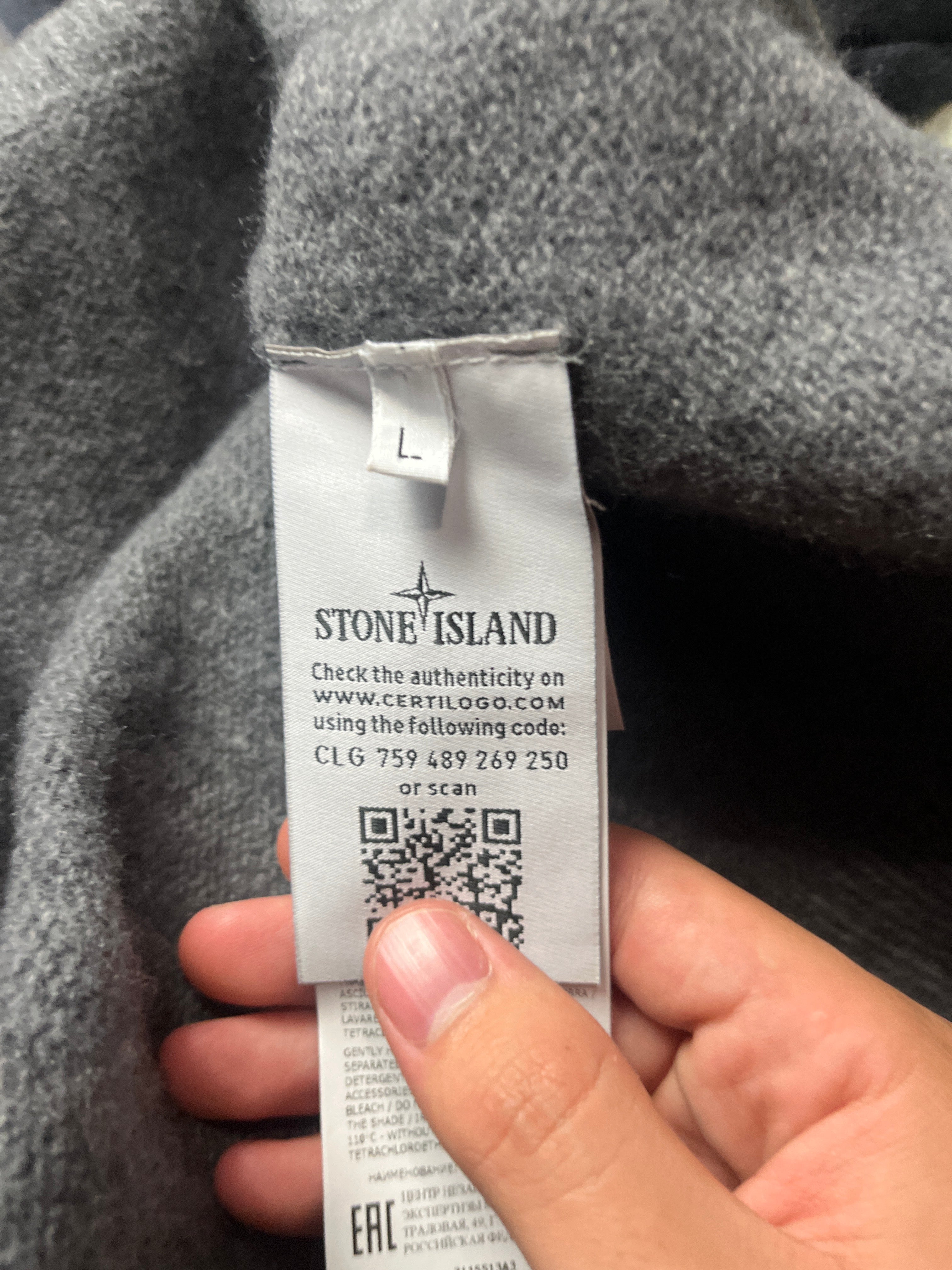 Jersey Stone Island - Talla L