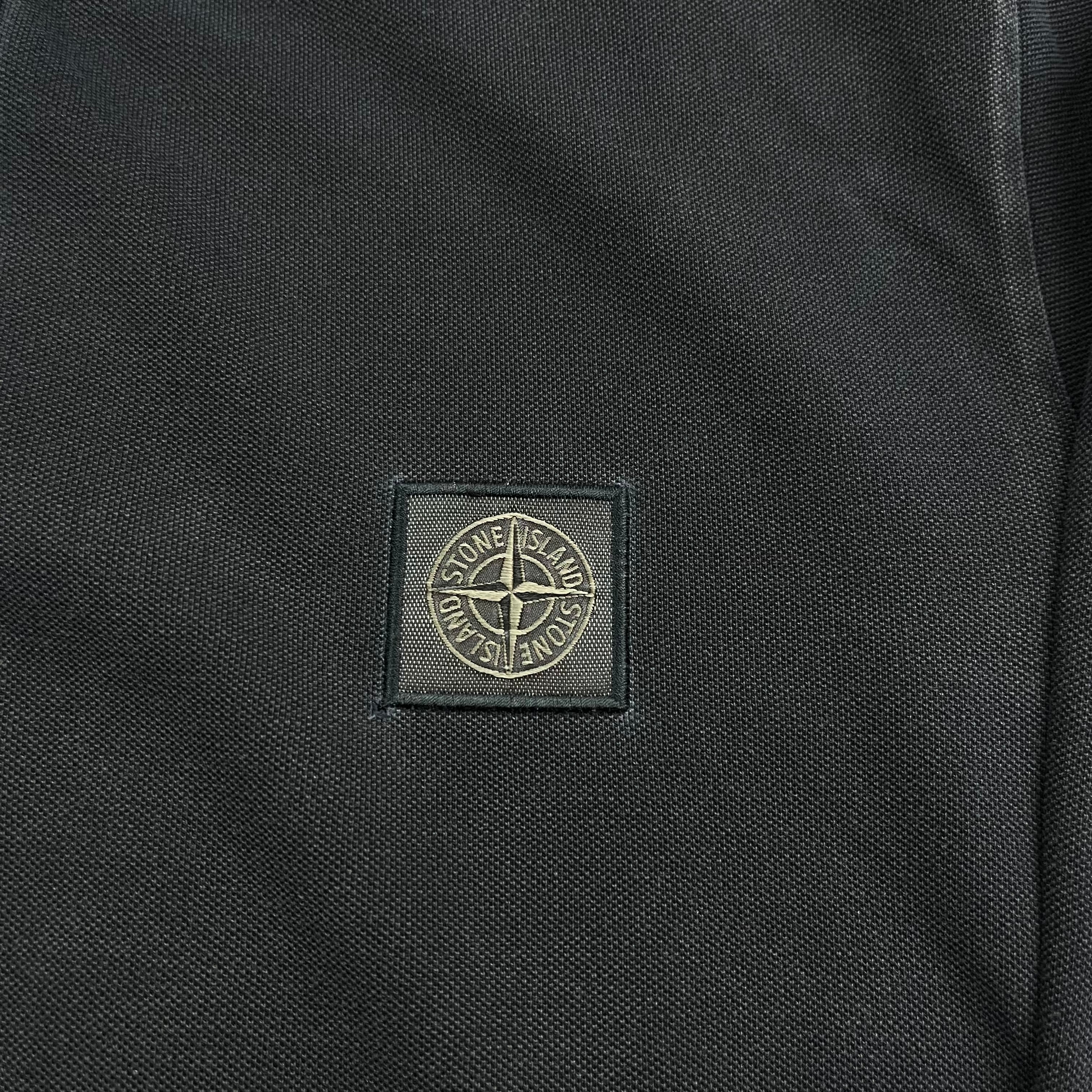 Polo Manga Larga Stone Island - Talla L