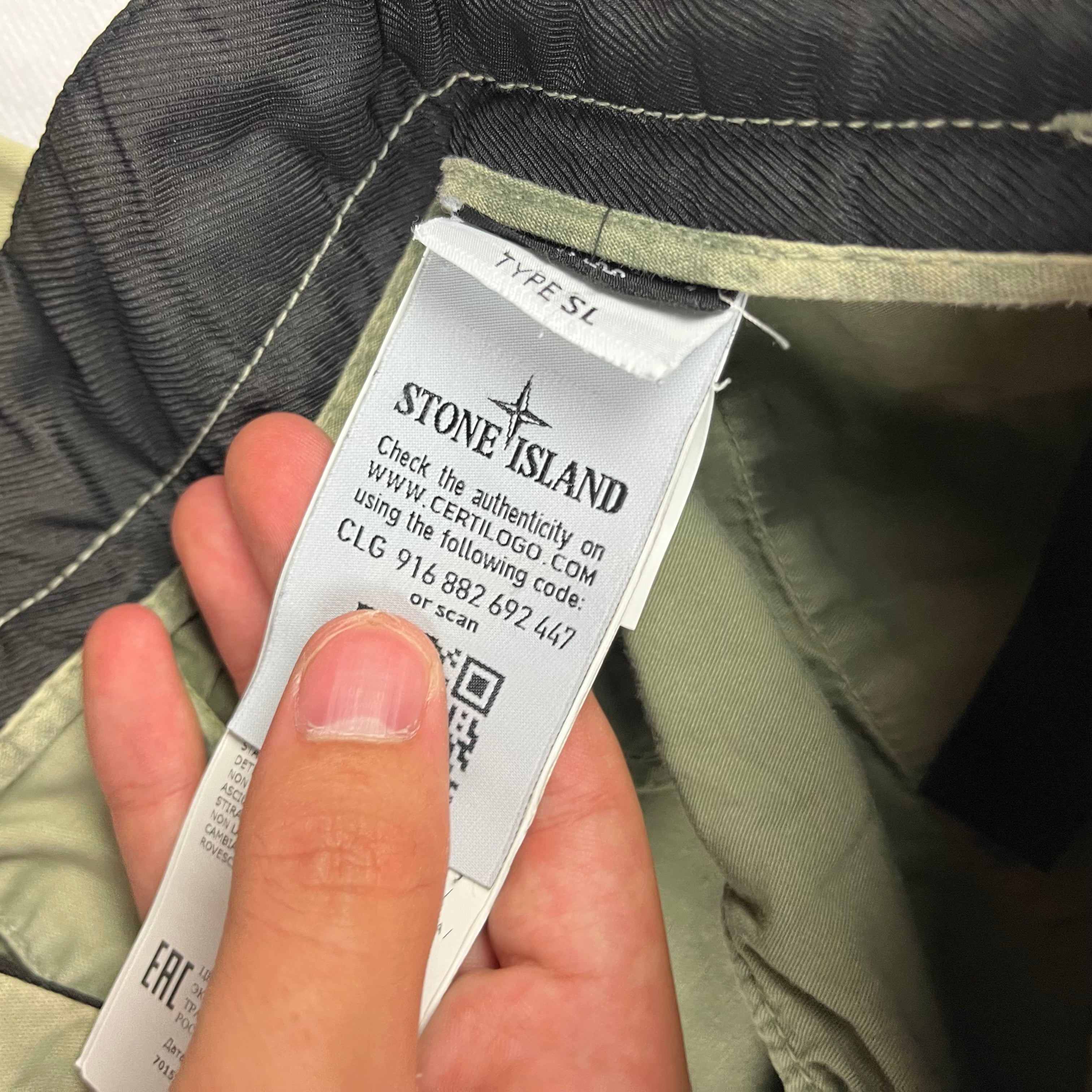 Pantalón cargo Stone Island - Talla W29