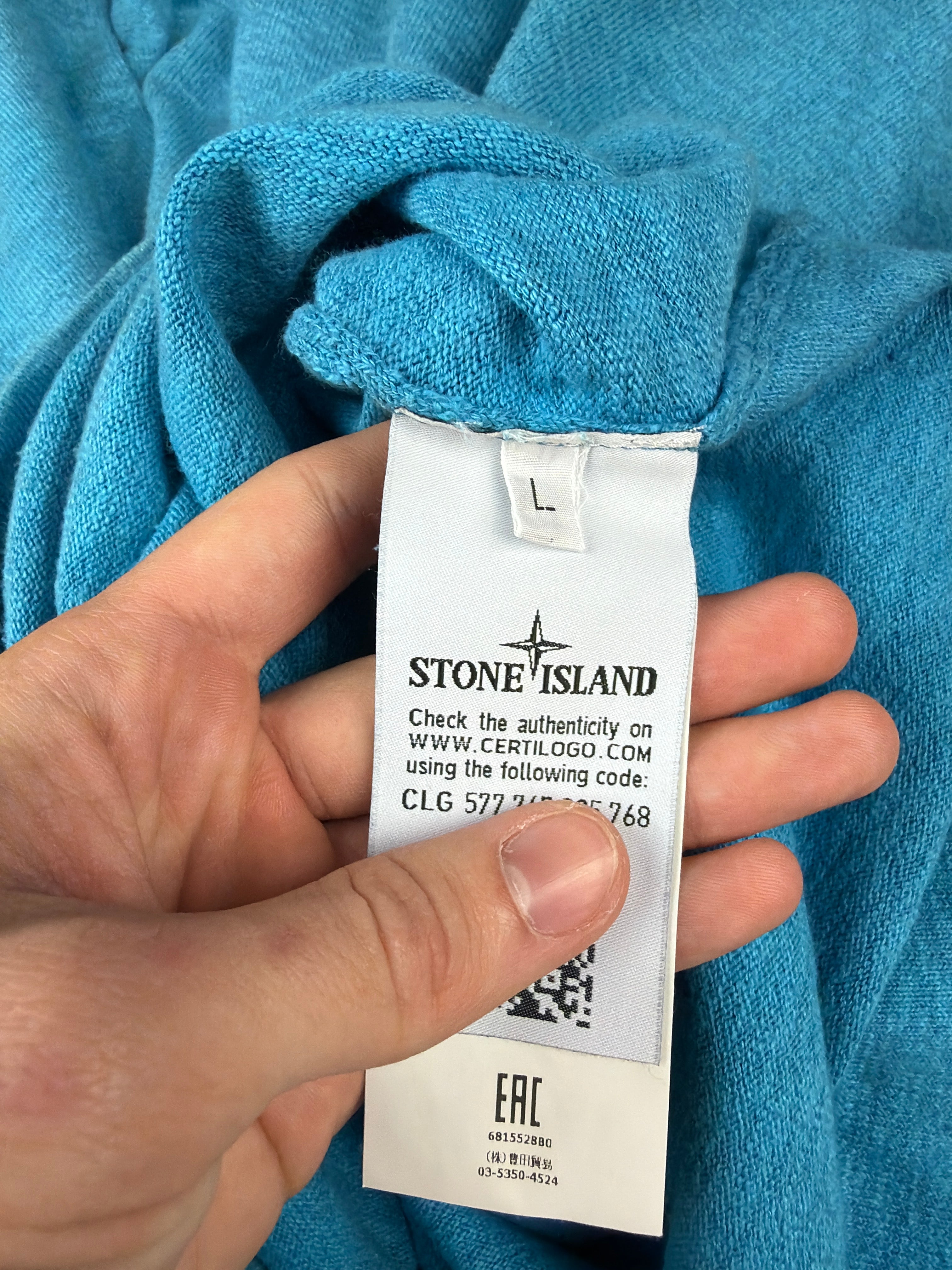 Jersey Stone Island - Talla L