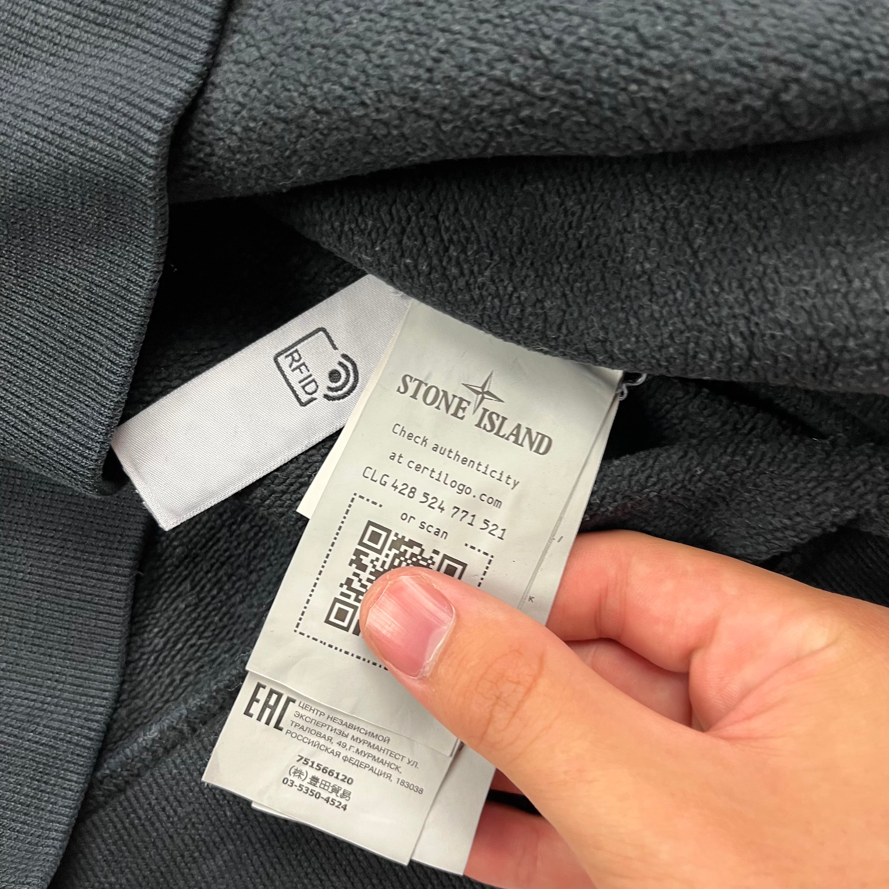 Zip Up Stone Island - Talla L