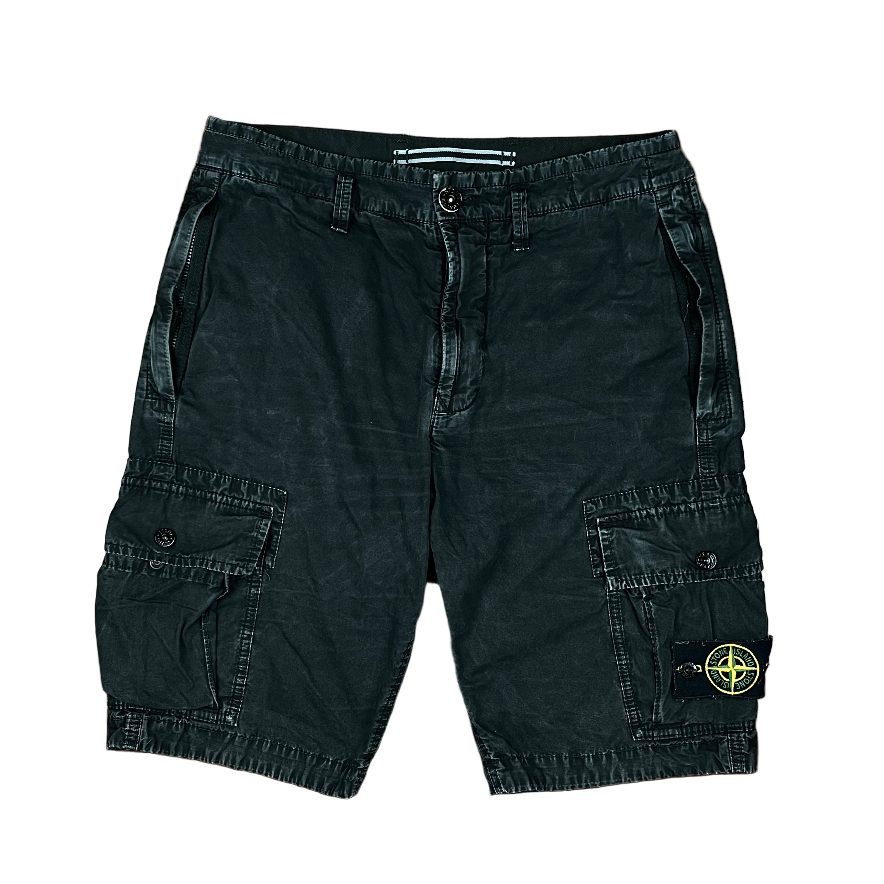 Pantalón Cargo Corto Stone Island - Talla W28