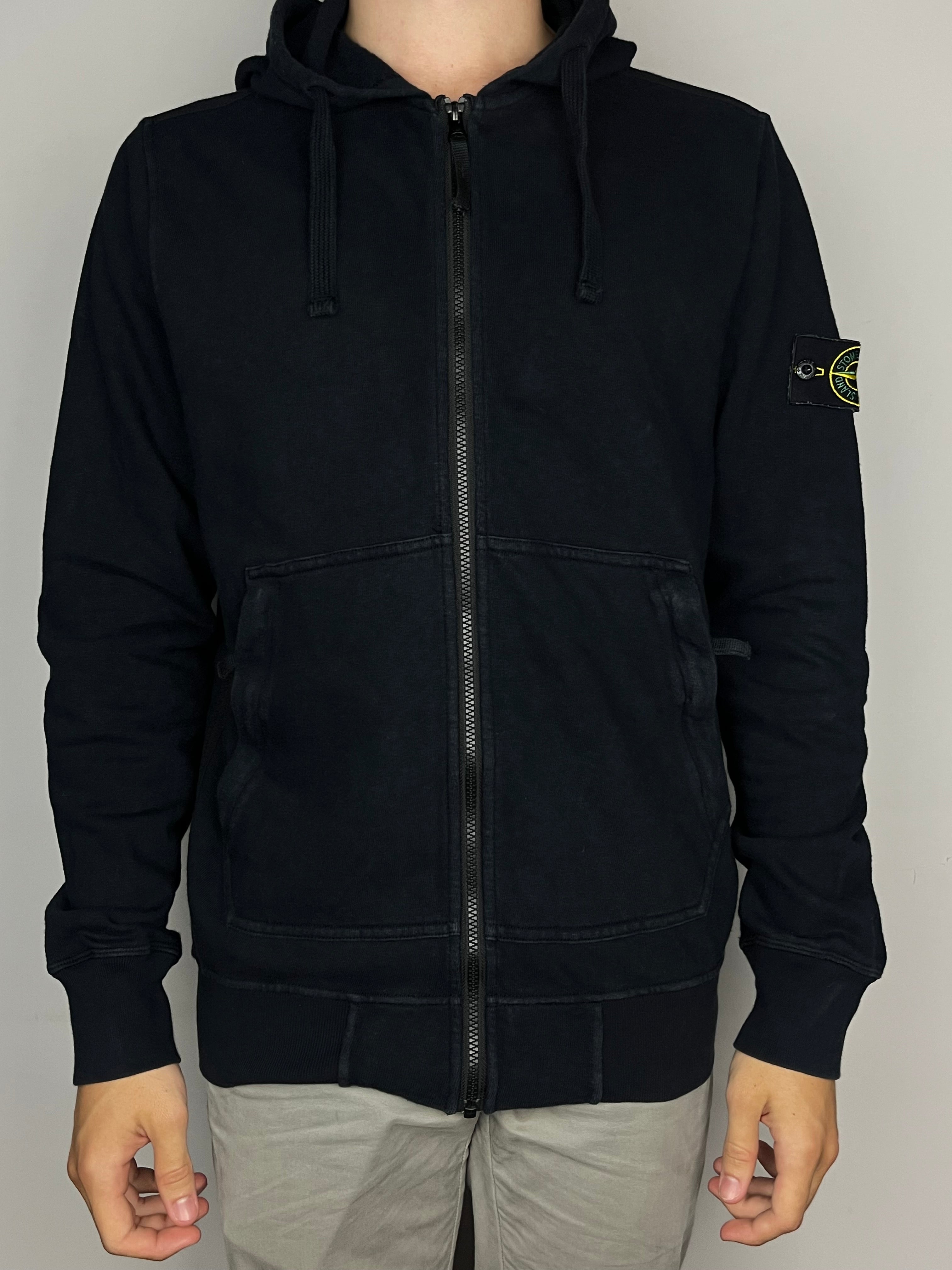 Sudadera con Capucha y Cremallera Stone Island