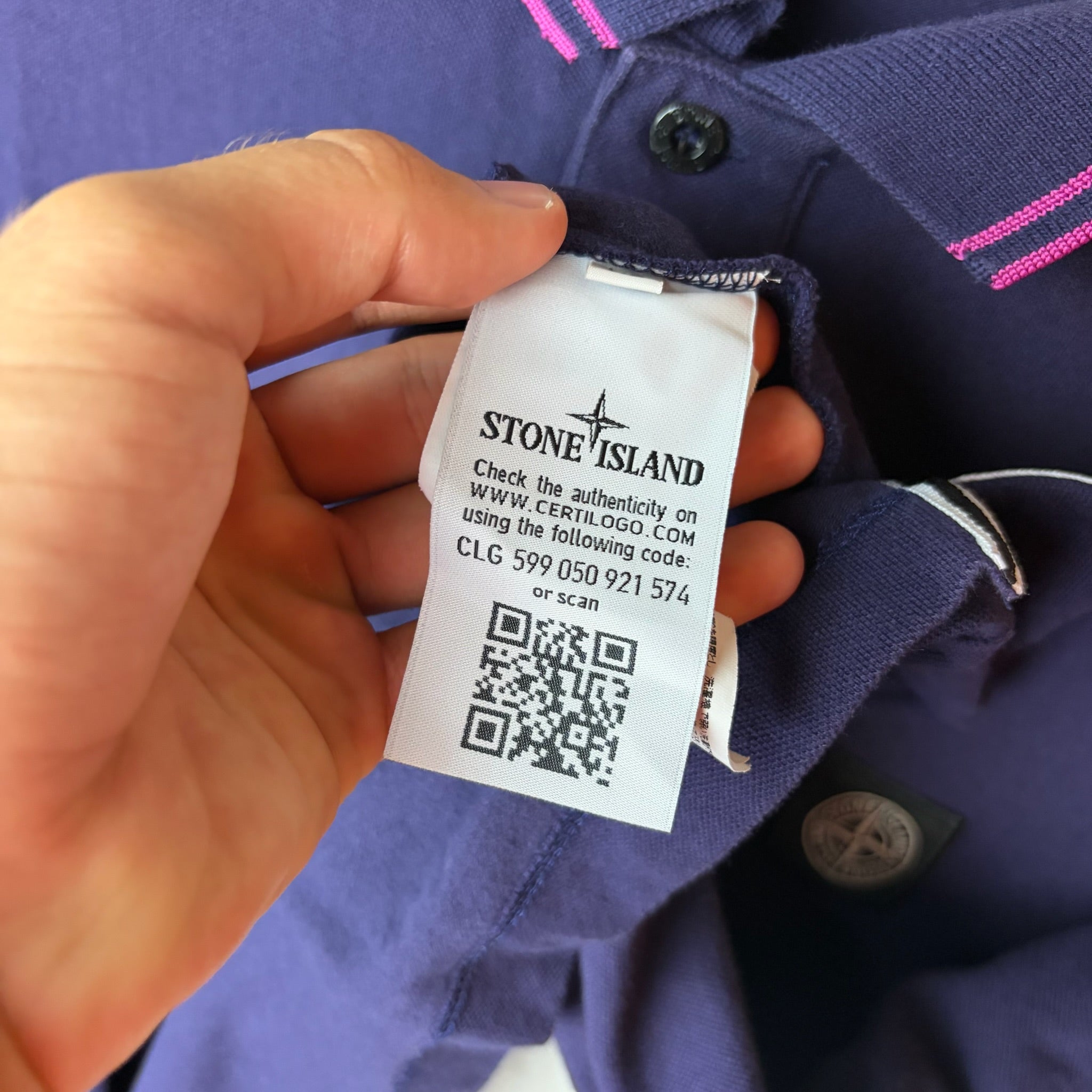 Polo Stone Island - Talla XL