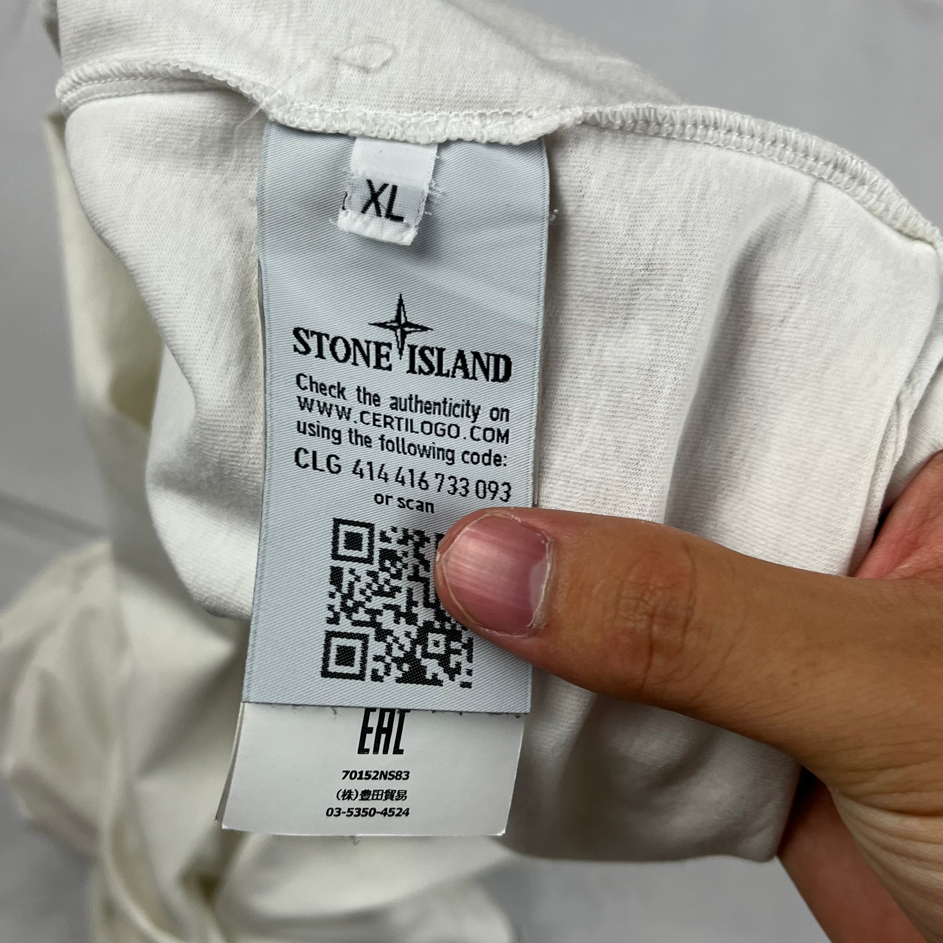 Camiseta Stone Island - Talla XL