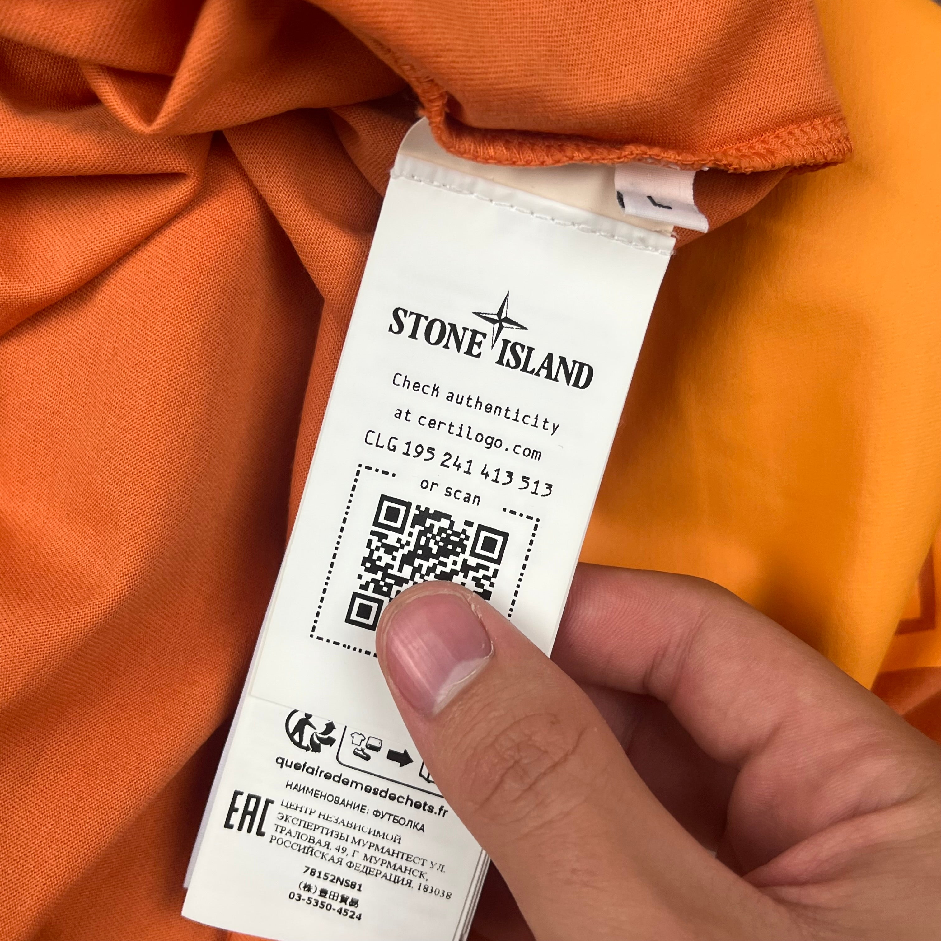 Camiseta Stone Island - Talla L