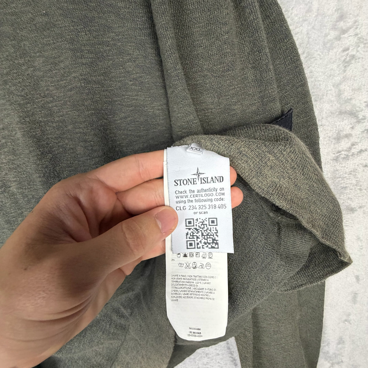 Jersey Stone Island - Talla XXL