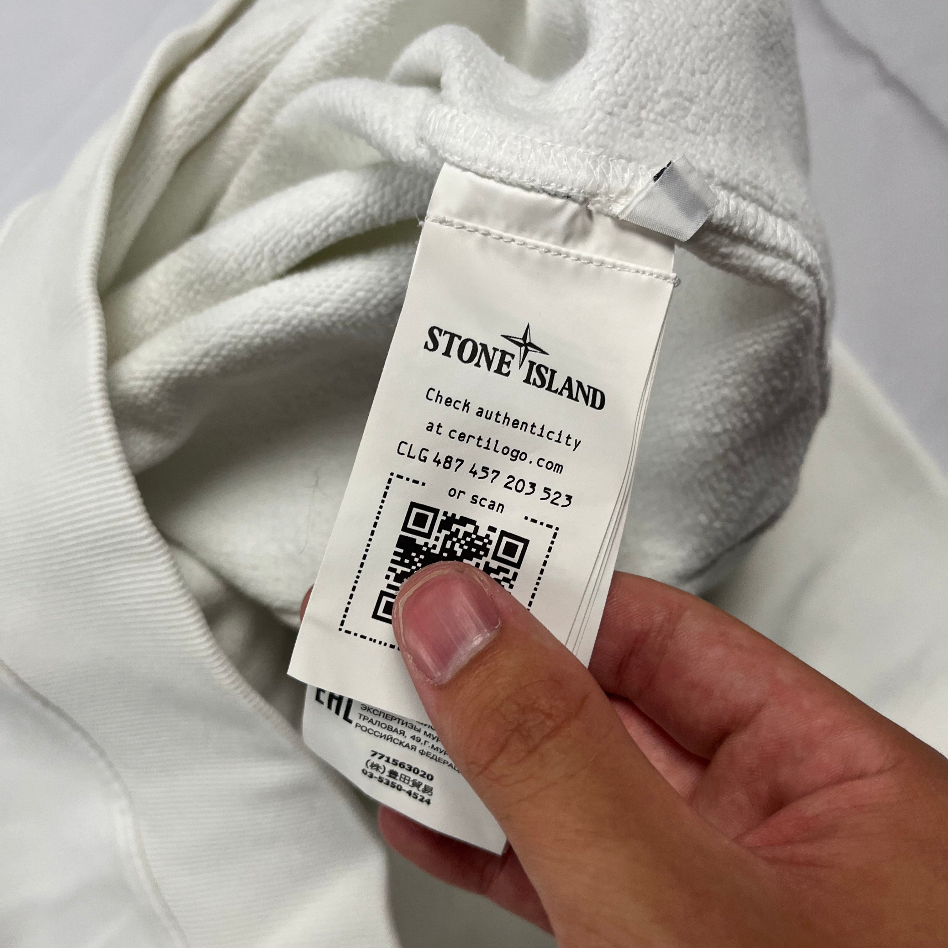 Sudadera sin Capucha Stone Island - Talla XL