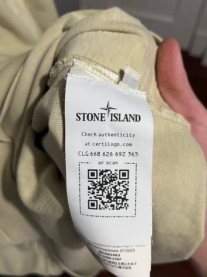 Crewneck Stone Island Marina Crema