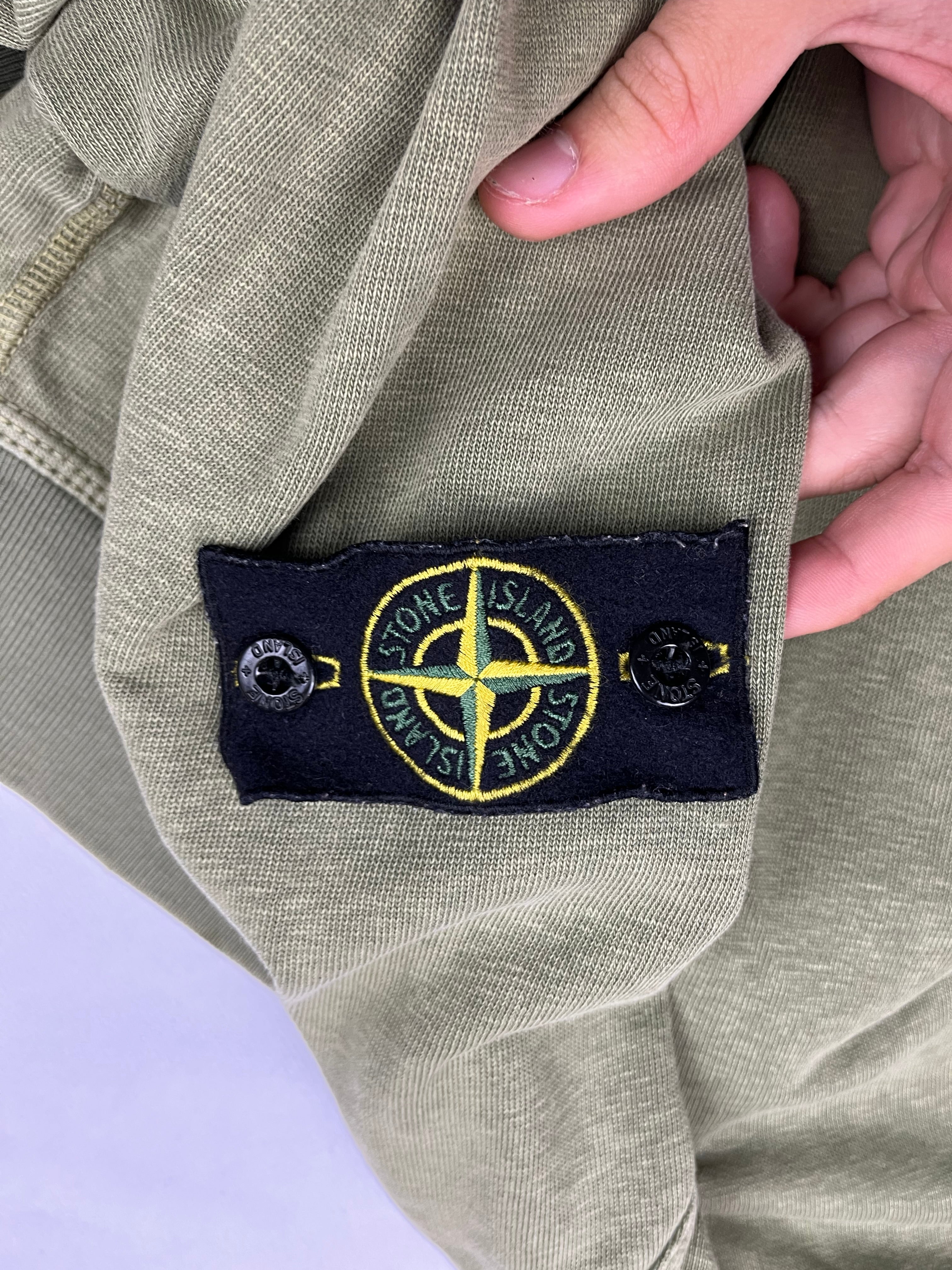 Sudadera con Capucha y Cremallera Stone Island
