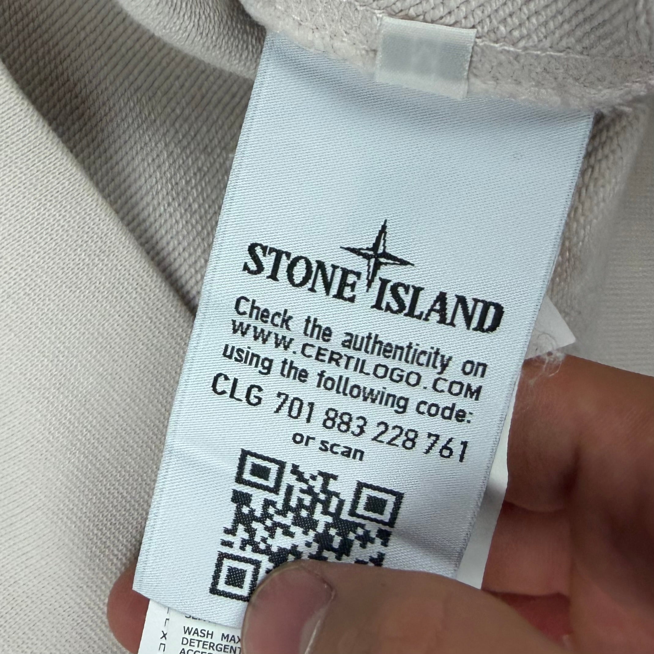 Sudadera sin Capucha Stone Island - Talla M