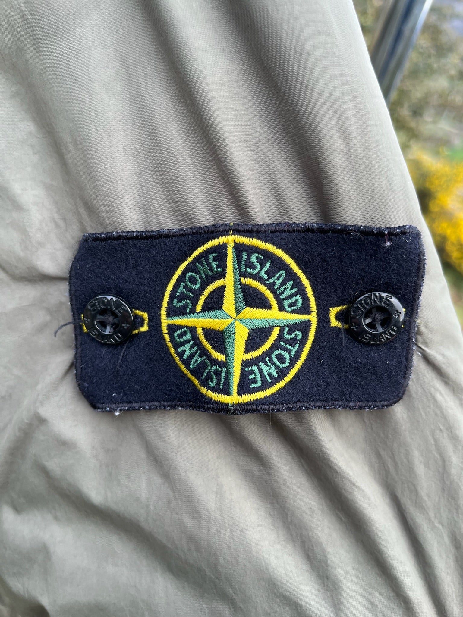 Chaqueta Stone Island “Garment Dyed Crinkle Reps”