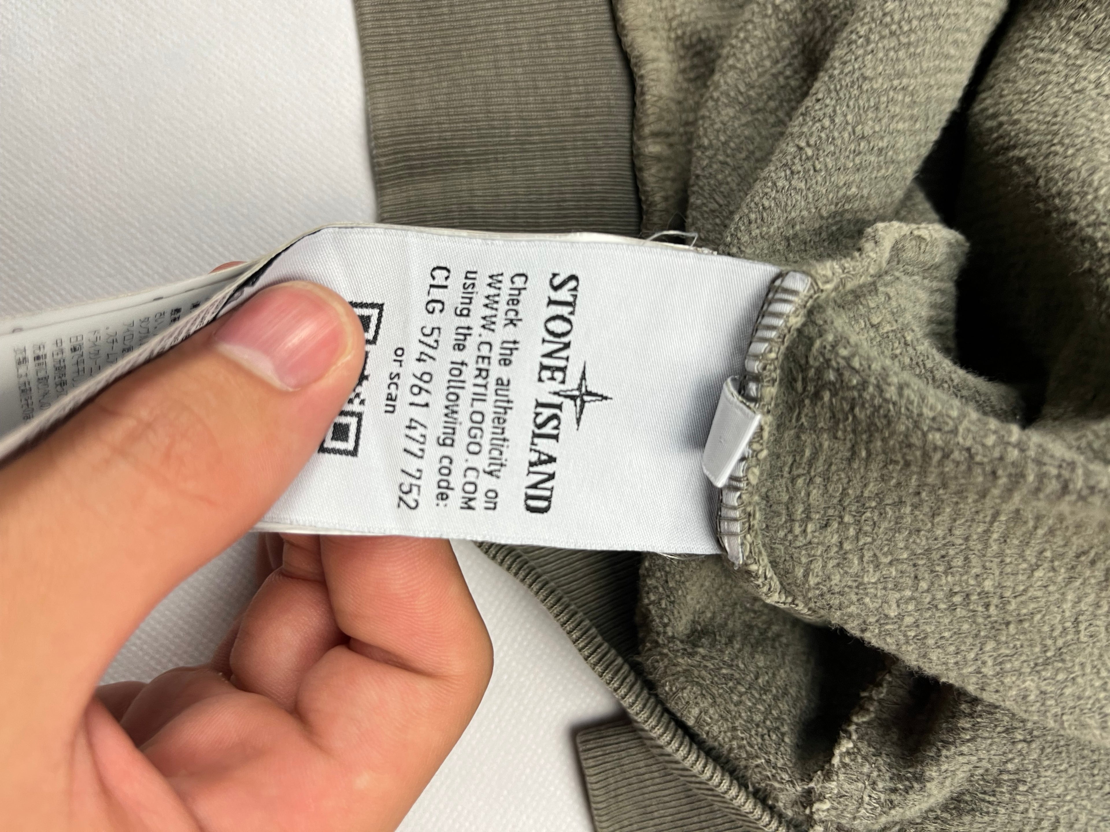 Sudadera con Capucha y Cremallera Stone Island