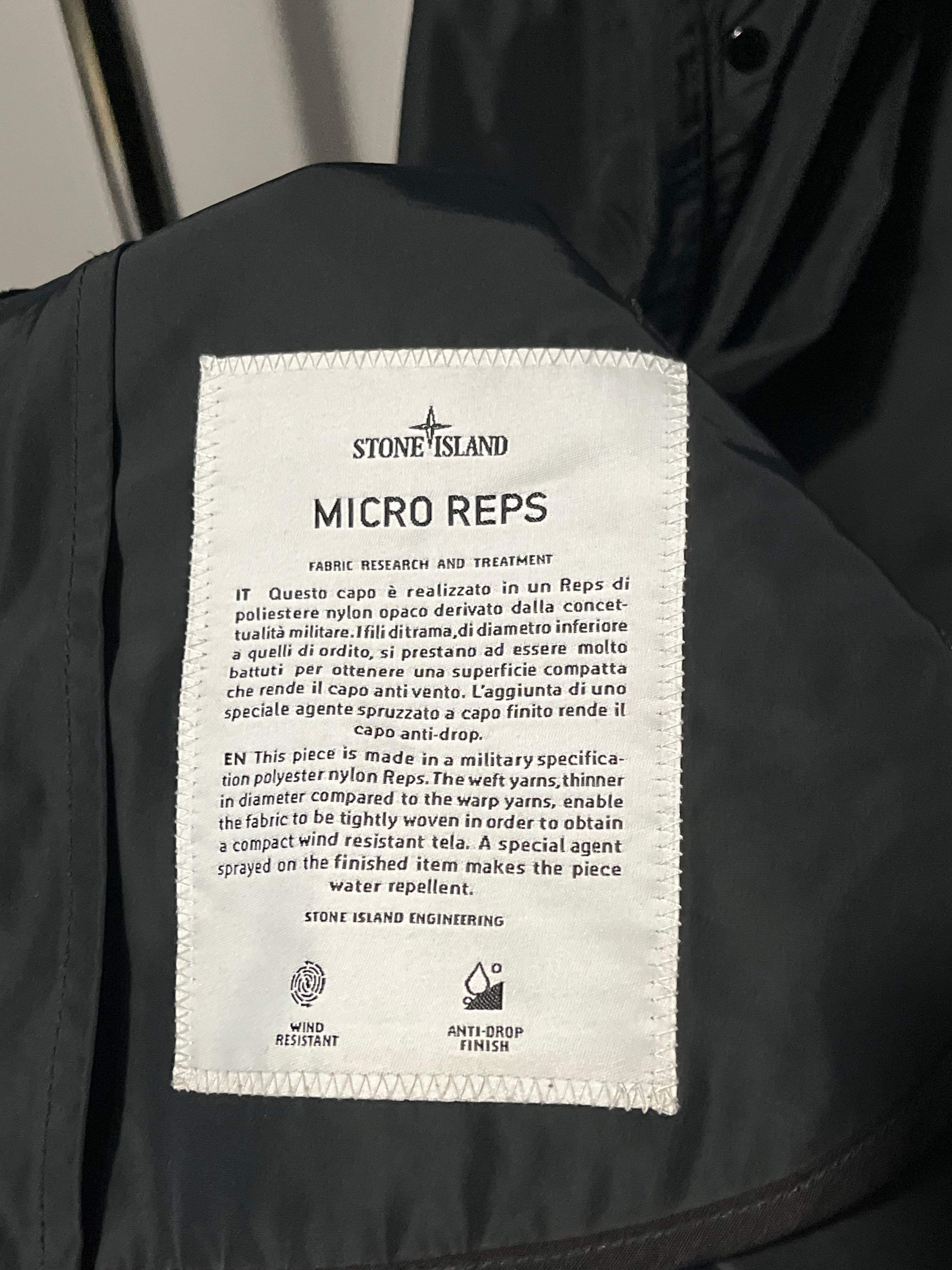 Chaqueta Parka Micro Reps Stone Island