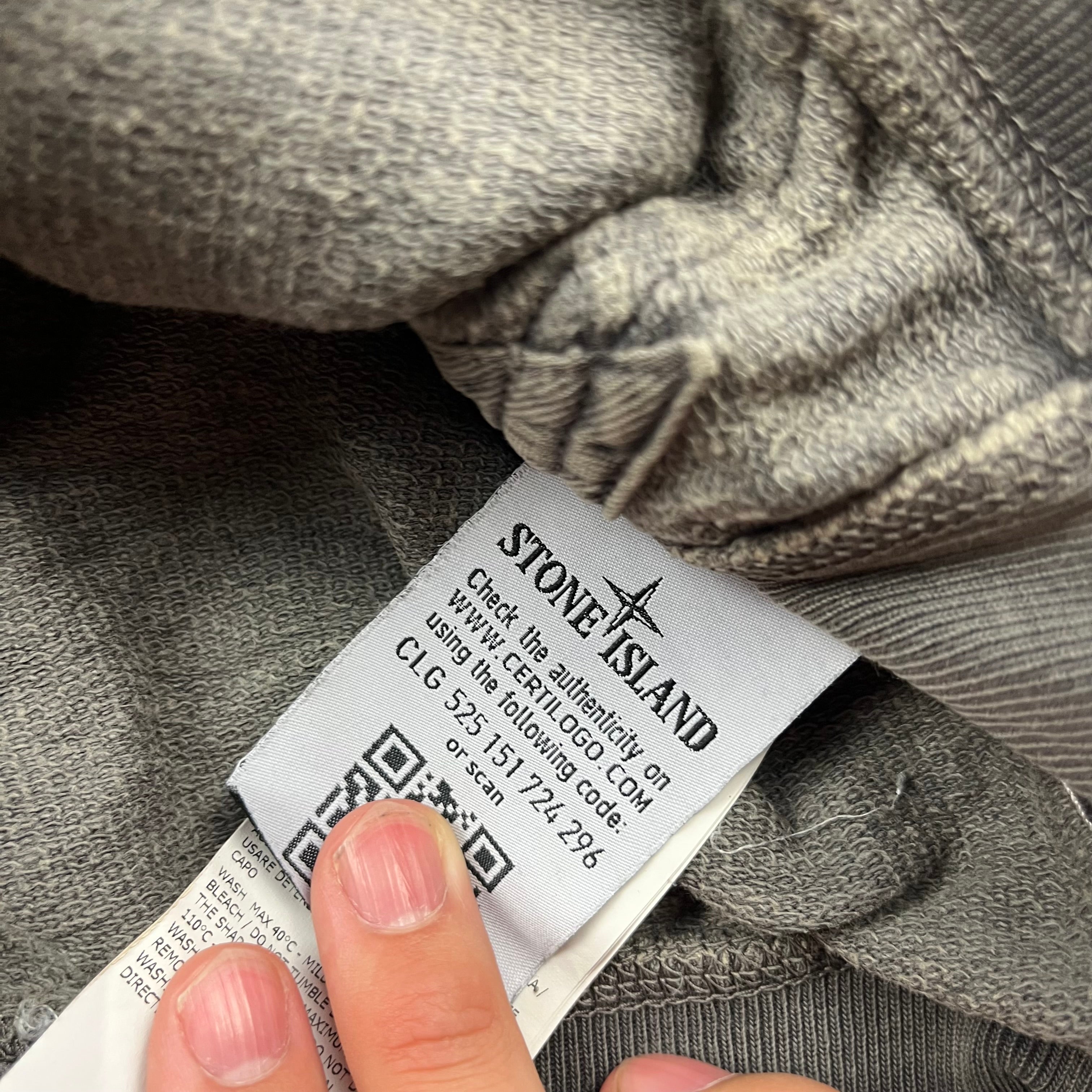 Sudadera con Capucha y Cremallera Stone Island - Talla M