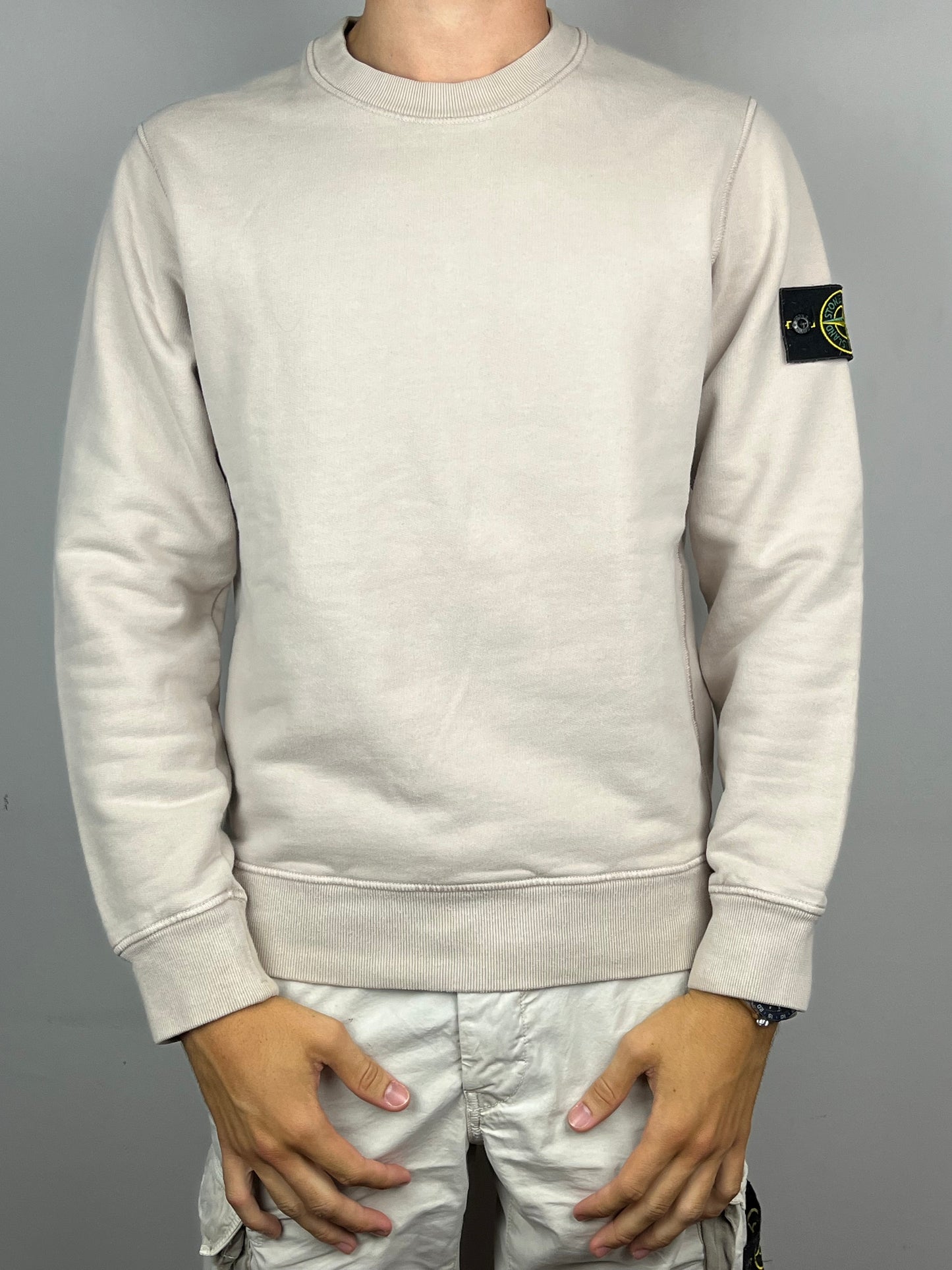 Sudadera sin Capucha Stone Island - Talla S