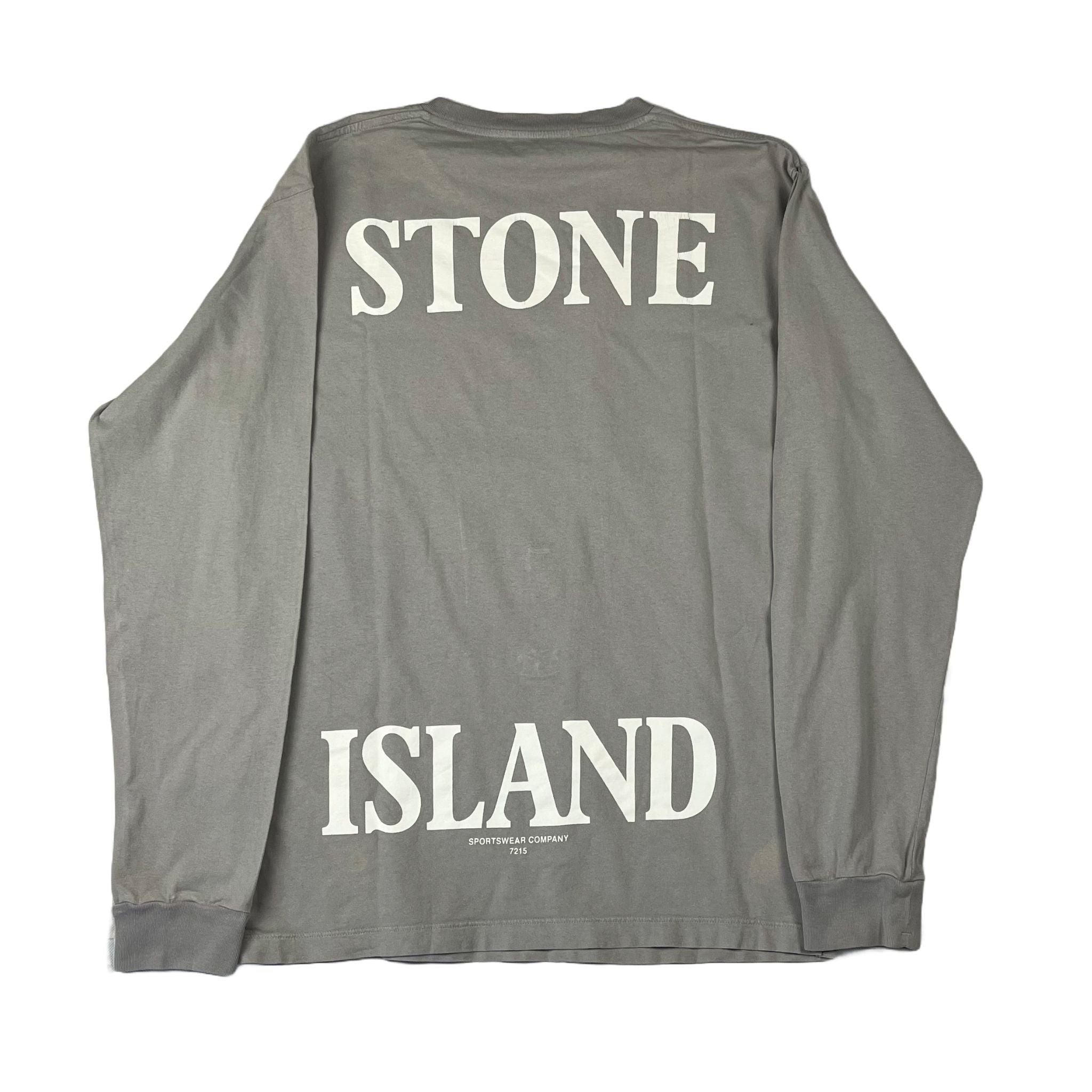 Camiseta Manga Larga Stone Island - Talla L