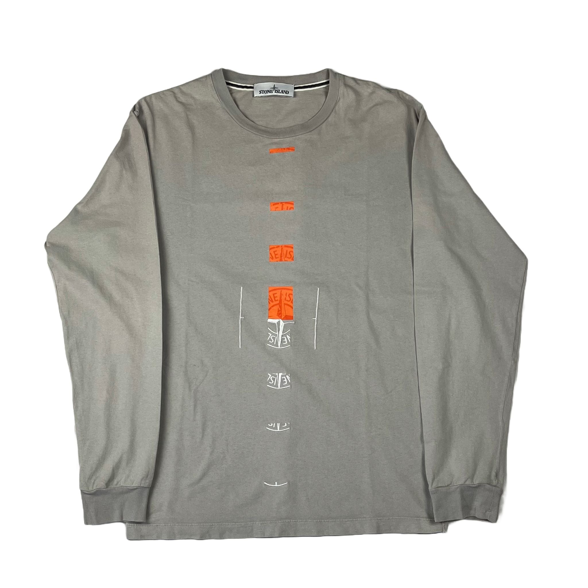 Camiseta Manga Larga Stone Island - Talla L