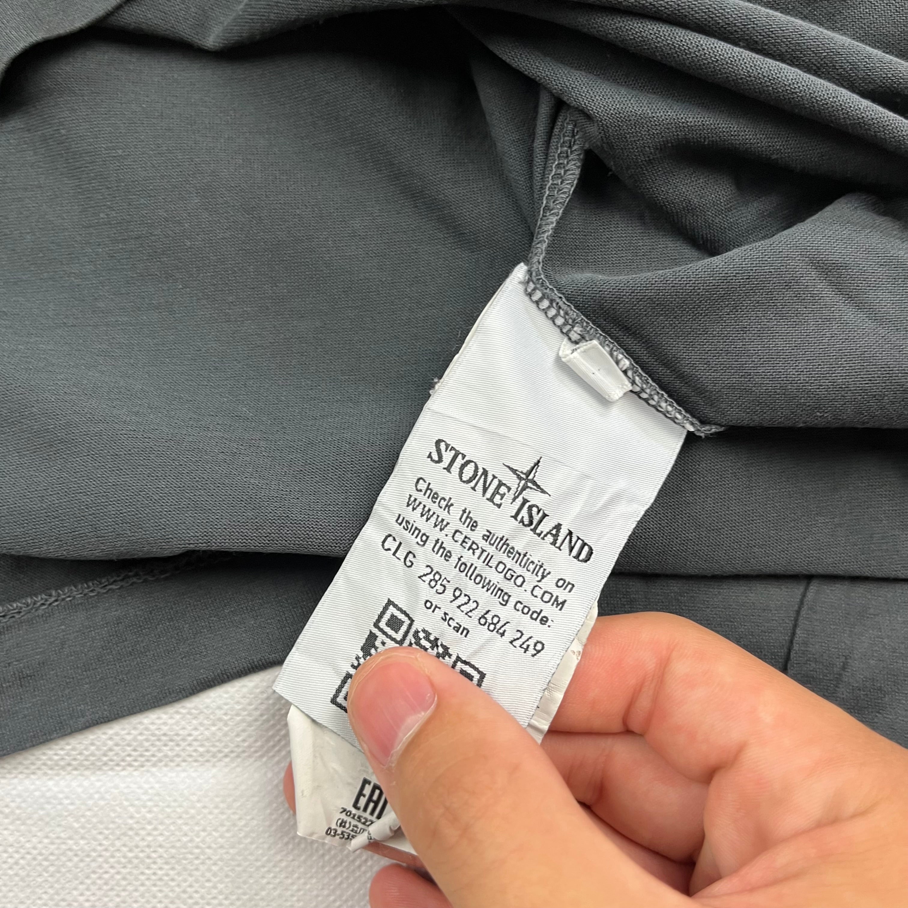 Camiseta Manga Larga Stone Island - Talla L