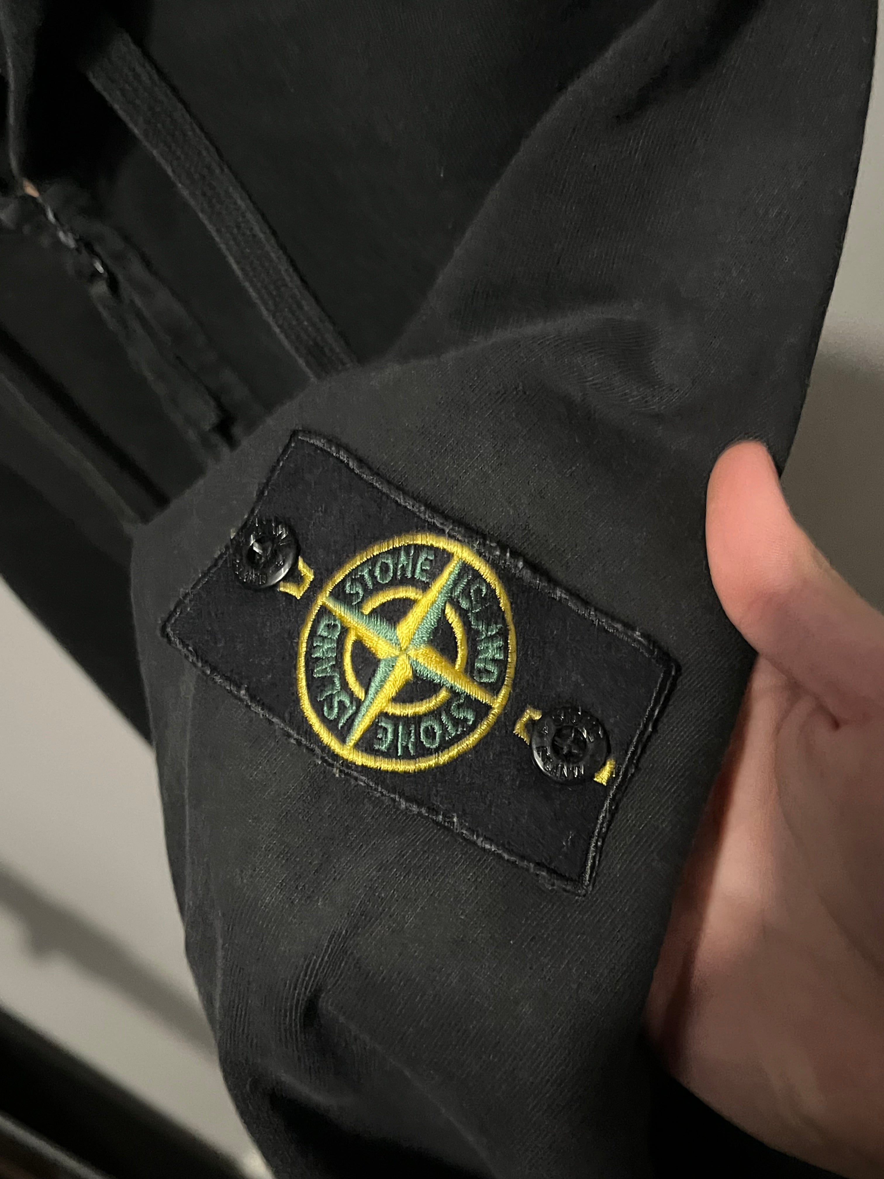 Sudadera con Capucha y Cremallera Stone Island