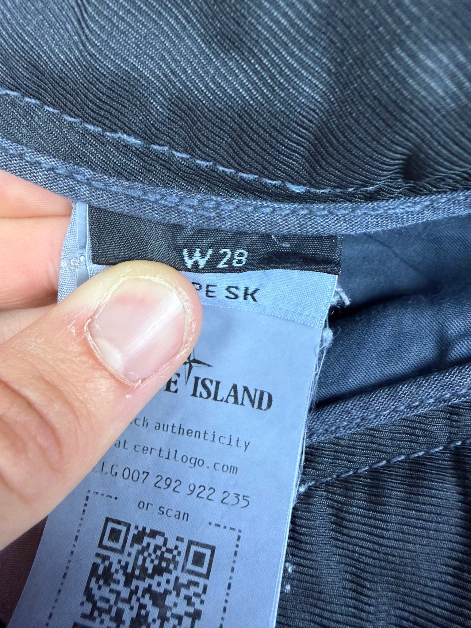 Pantalones Cargo Stone Island - Talla W28